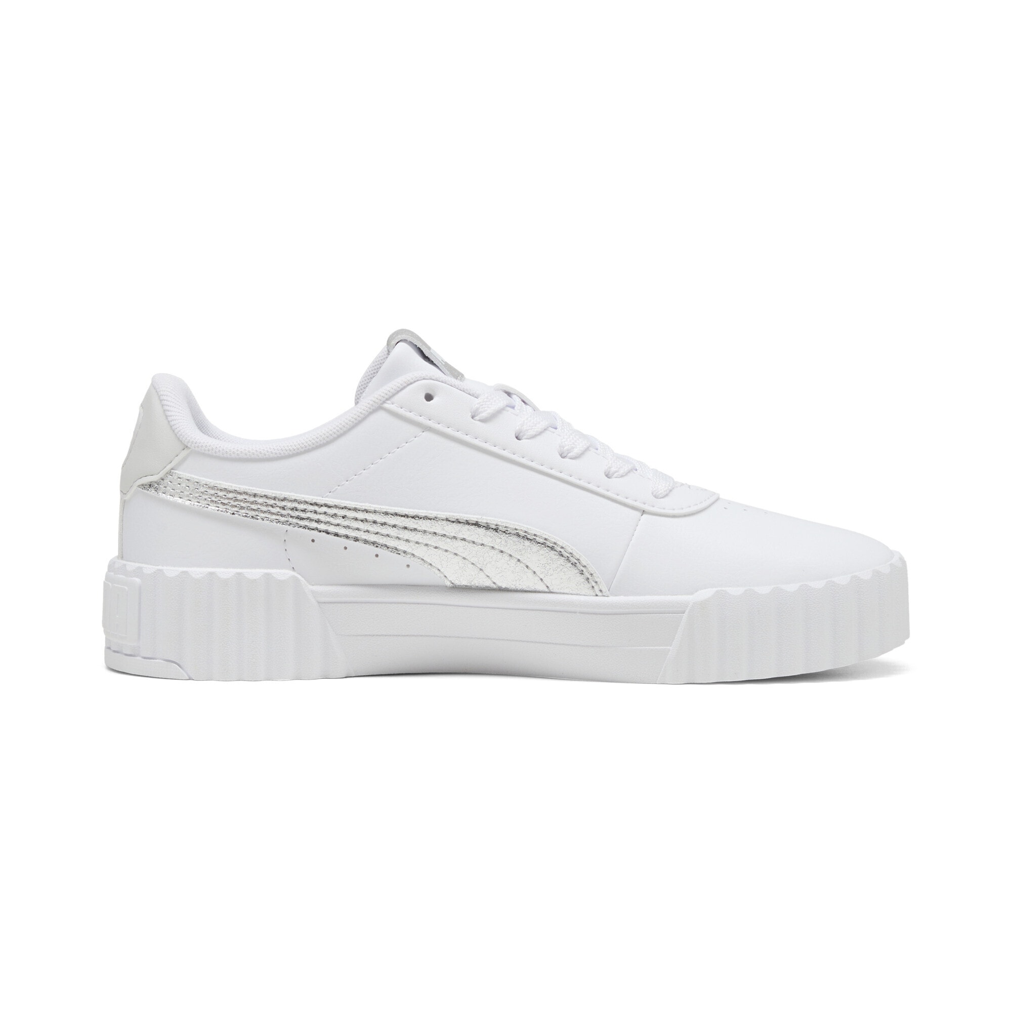 PUMA Sneaker »Carina 3.0 Metallic Whisper Sneakers Damen«