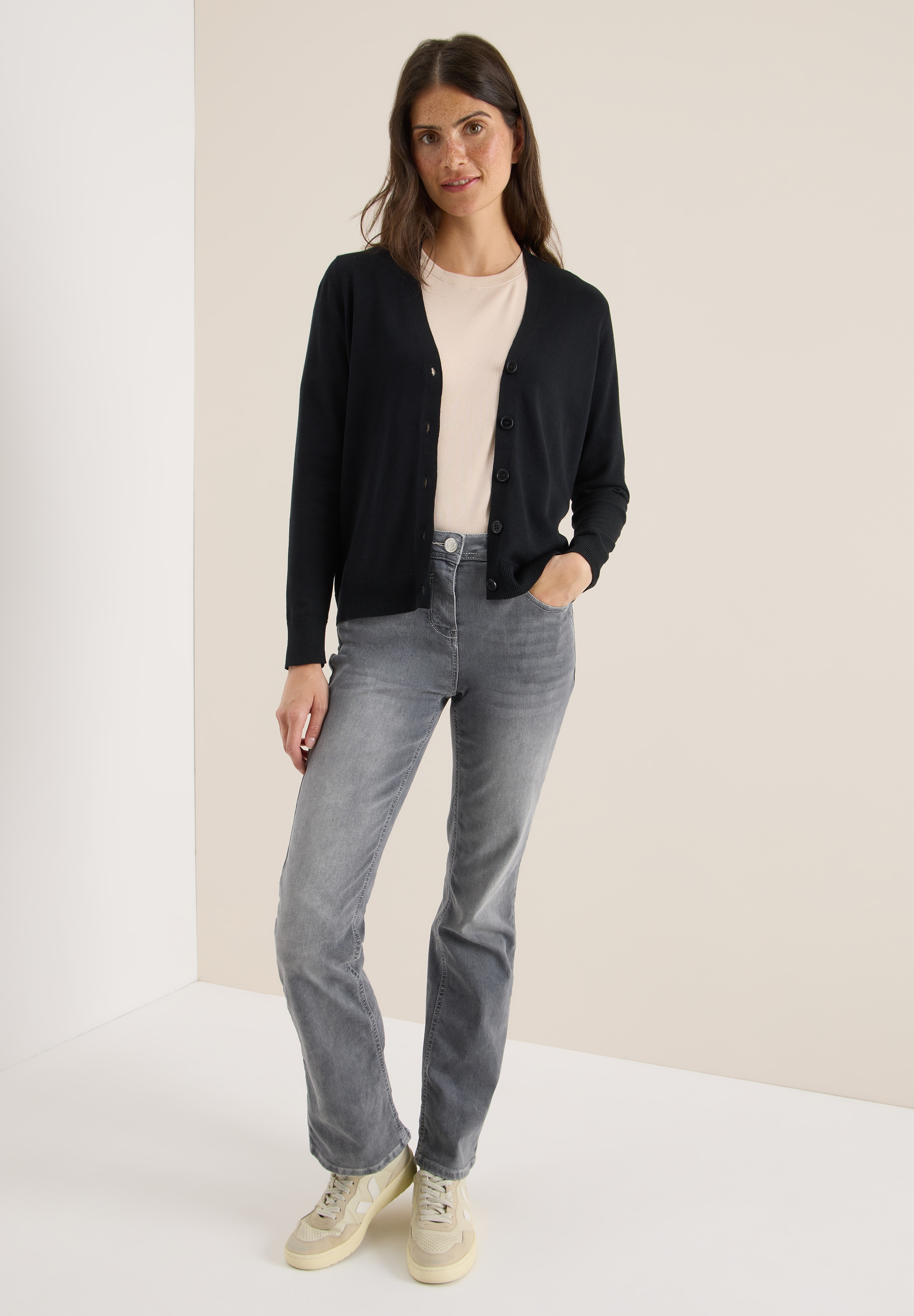 Cecil Cardigan, aus Baumwolle mit Stretchanteil