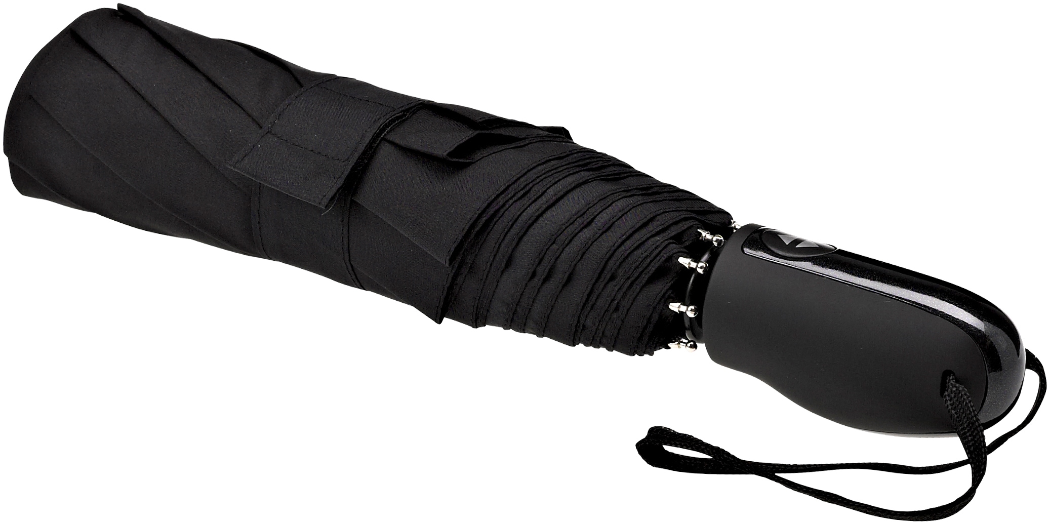 EuroSCHIRM® Taschenregenschirm »Automatik 32S7, schwarz«