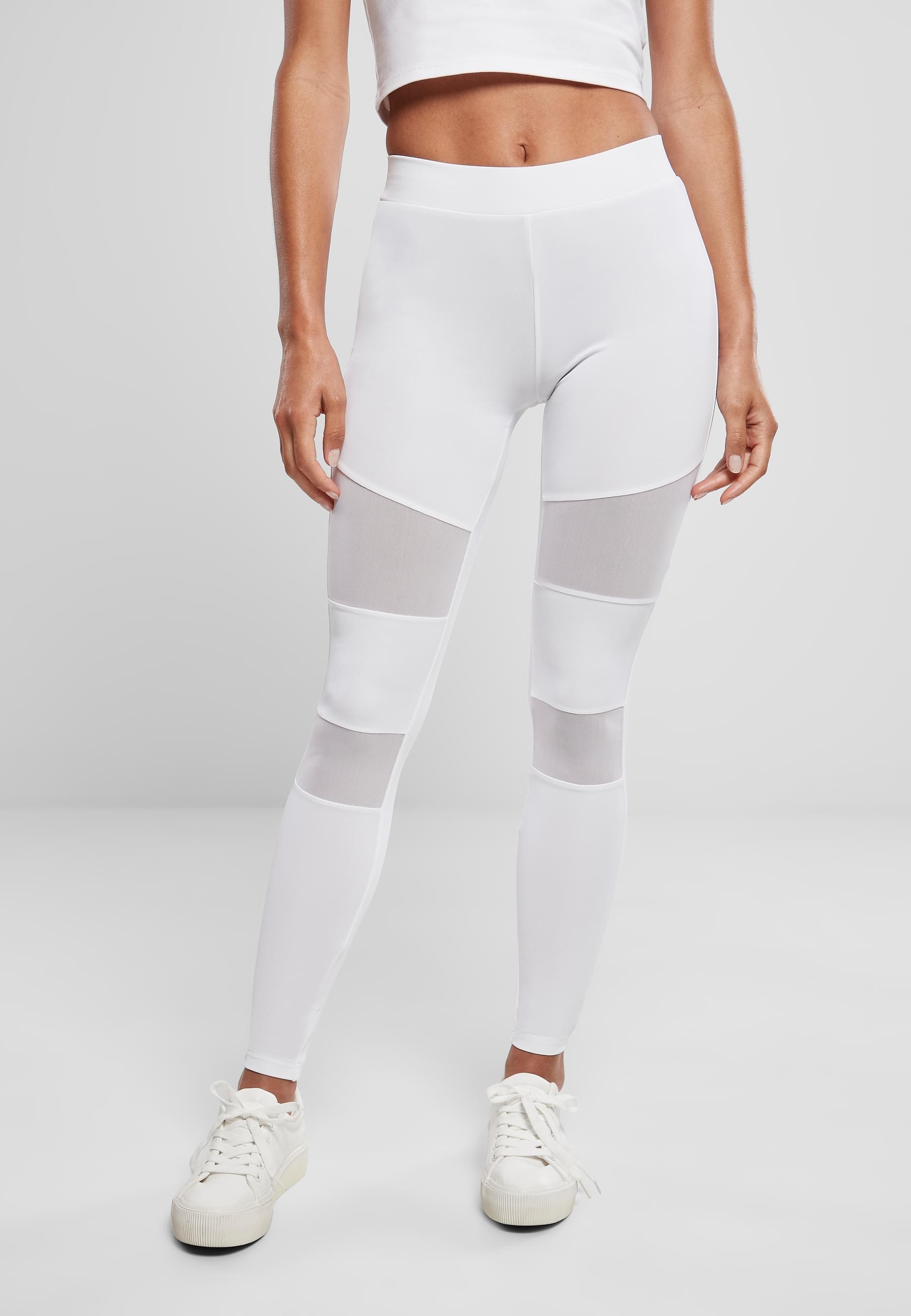 URBAN CLASSICS Leggings »Urban Classics Damen Ladies Tech Mesh Leggings«, (1 tlg.)