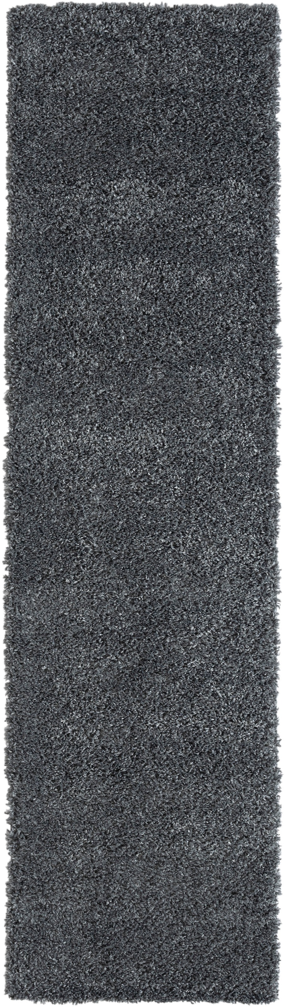 Myflair Möbel & Accessoires Hochflor-Läufer »My Shaggy«, rechteckig, 37 mm Höhe, Shaggy, Uni Farben, leicht glänzend, Microfaser, extra flauschig