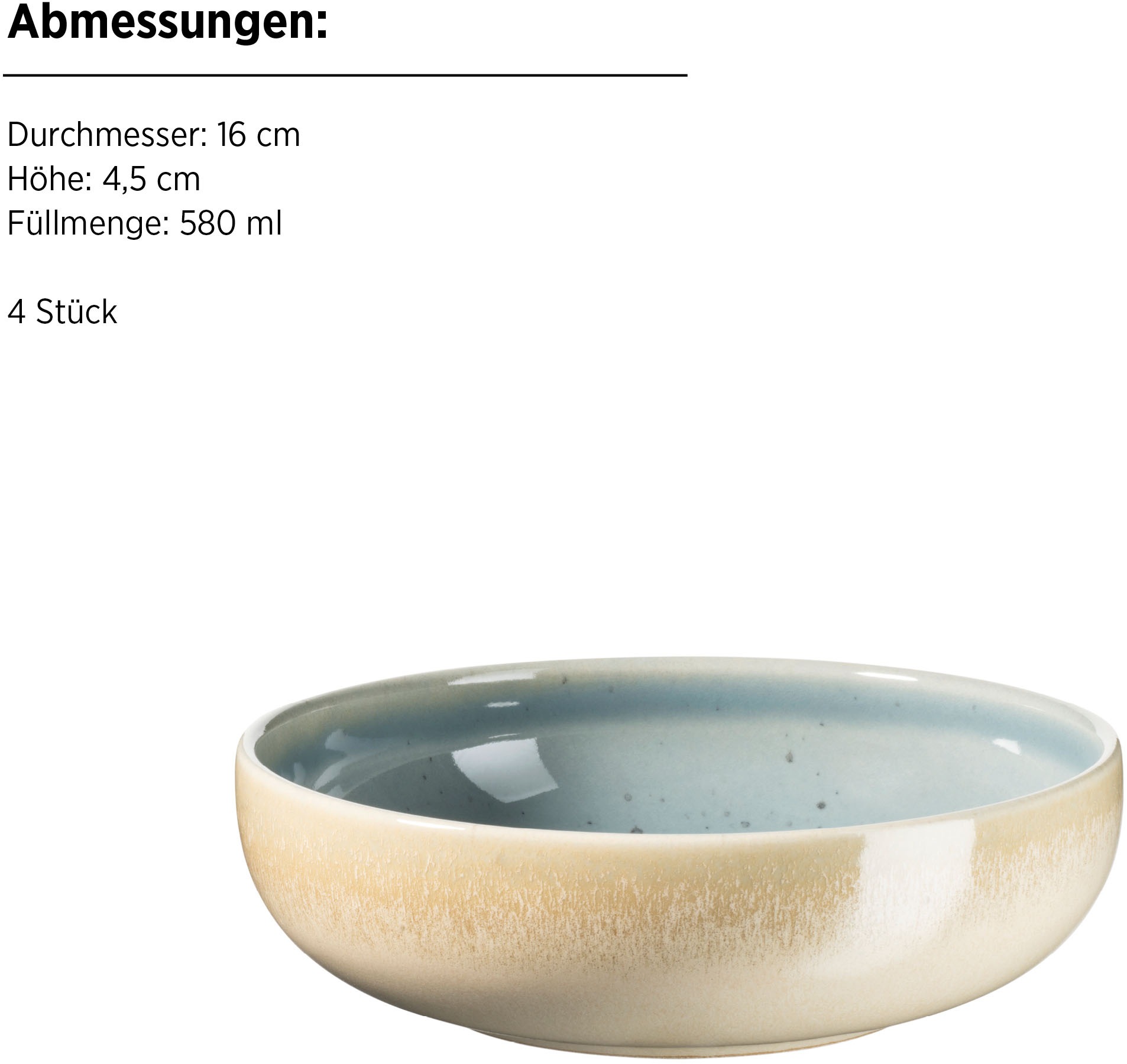 MÄSER Frühstücks-Geschirrset »CANDY, aus Steinzeug«, (Set, 12 tlg.), Geschirr-Set, Service