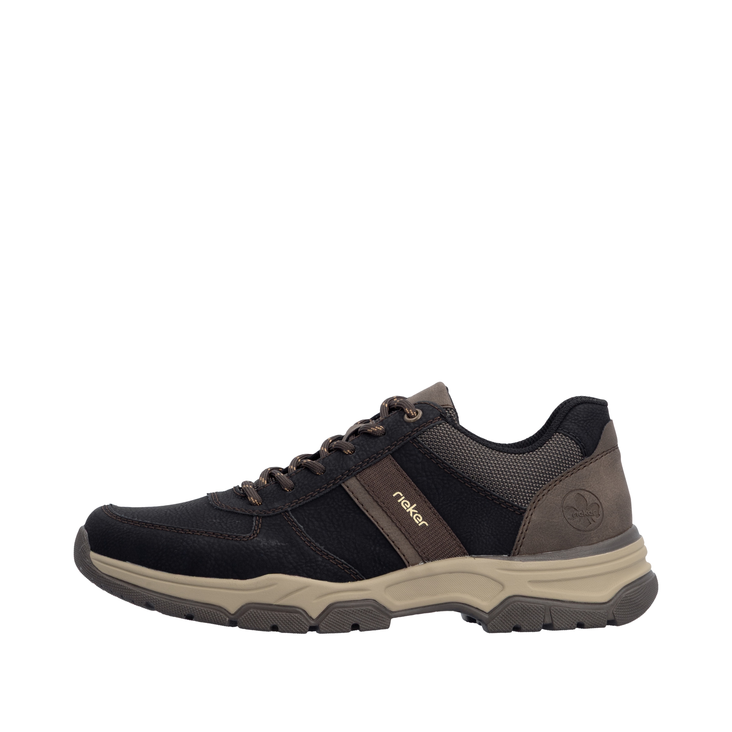 Rieker Sneaker  , Freizeitschuh, Outdoorschuh, Schnürschuh mit gepolstertem Schaftrand