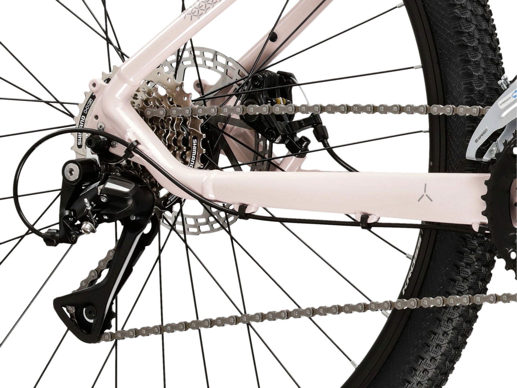 Kross Mountainbike »Damen Hardtail Lea 3.0«, 16 Gang, Shimano, ACERA M3020 Schaltwerk, Kettenschaltung