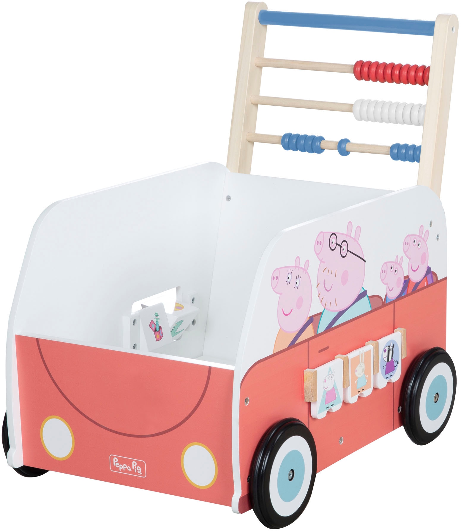 roba® Lauflernwagen | BAUR »Holzspielzeug, Pig« Peppa