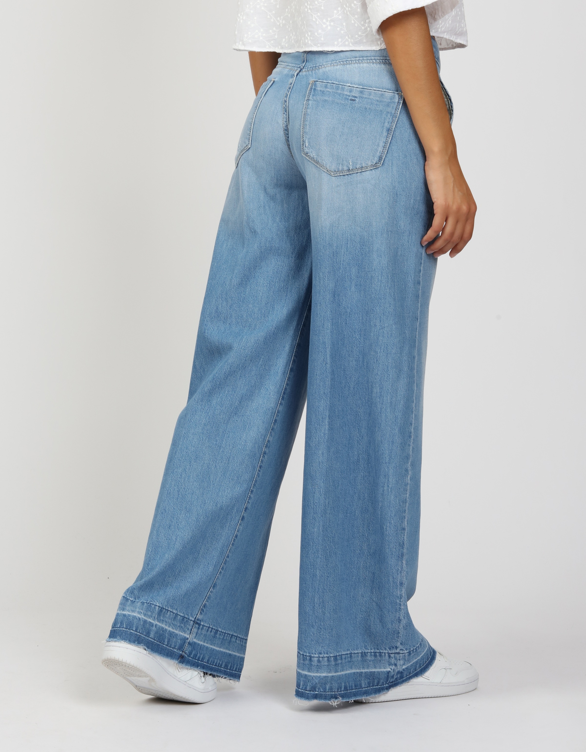 GANG Weite Jeans "94MONA", mit weitem Bein und offenen Saumabschluss günstig online kaufen