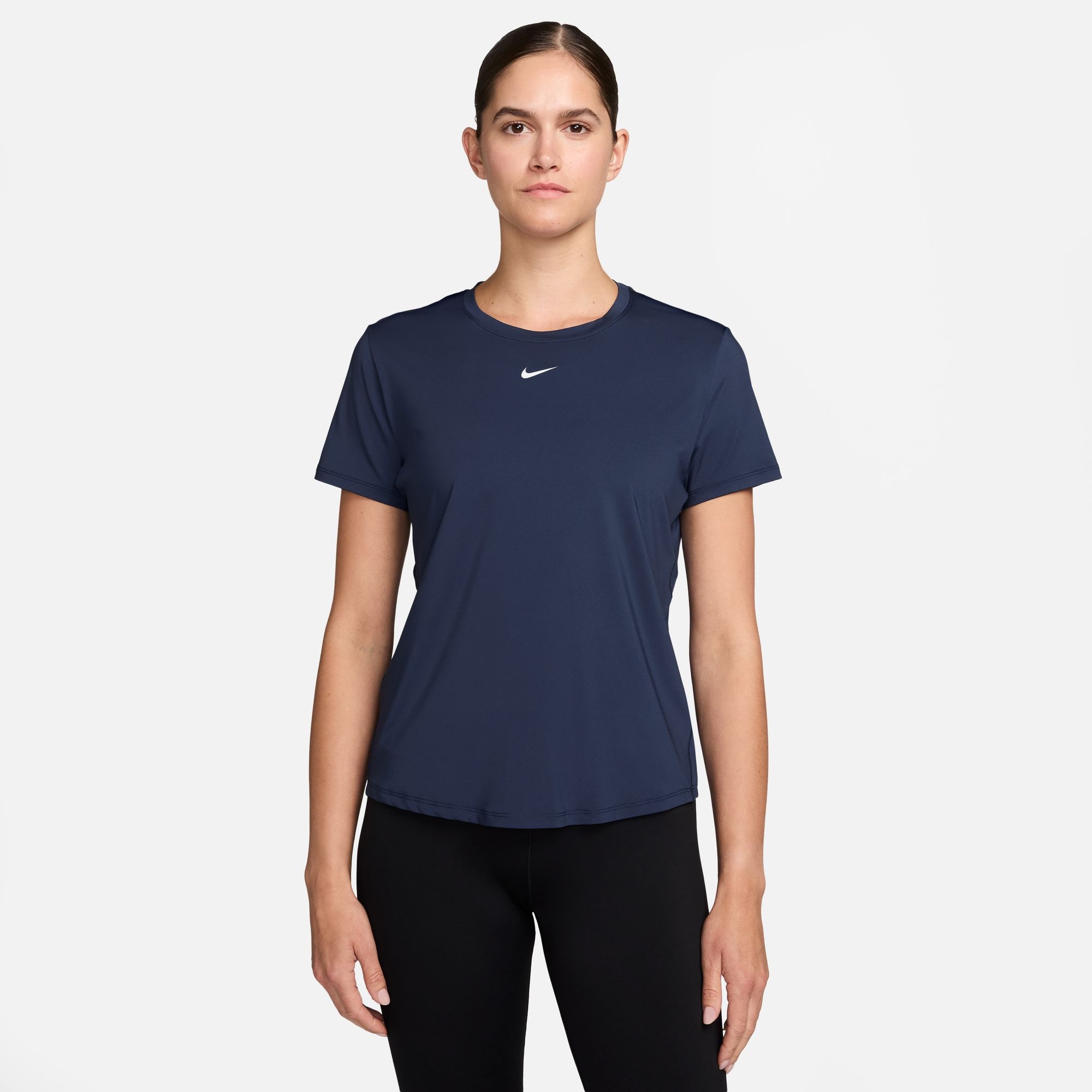 Nike T-Shirt »W NK ONE CLASSIC DF SS TOP« sportlich, Kurzarm, für Fitness und Freizeit, Rundhalsausschnitt