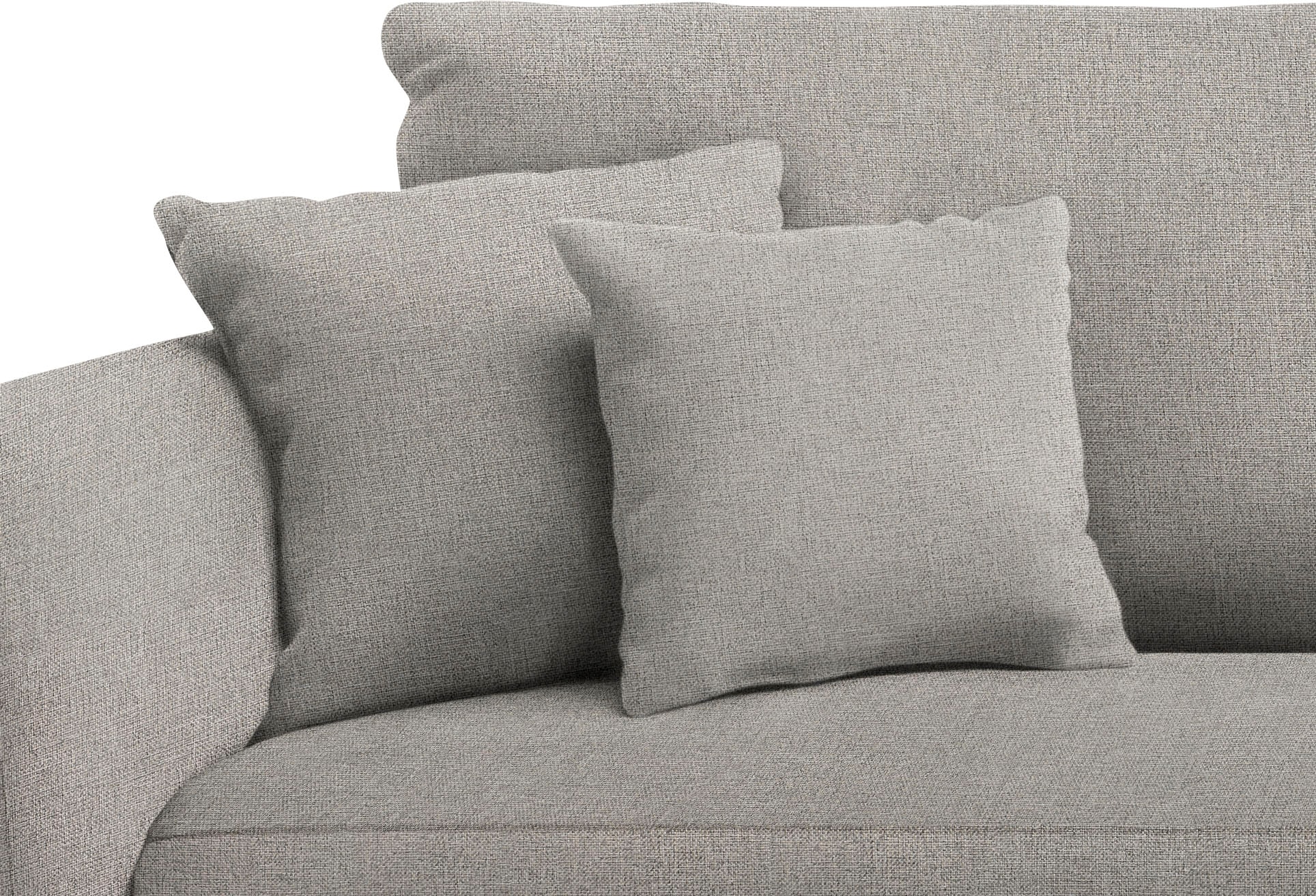 INOSIGN Ecksofa »Amarena L-Form«, inklusive Armlehnenverstellfunktion, 4x Zierkissen gratis