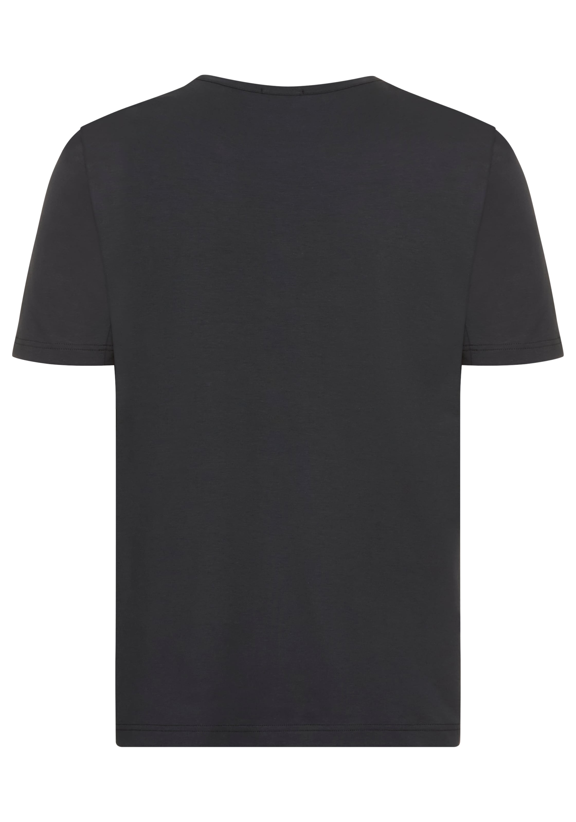 BOSS GREEN T-Shirt »Tee PKT Glamping«, mit Materialmix