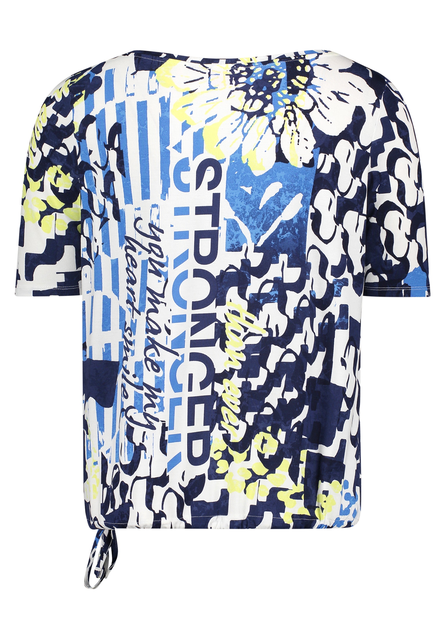 Betty Barclay Kurzarmshirt »Betty Barclay Casual-Shirt mit Tunnelzug«, (1 tlg.), Druck