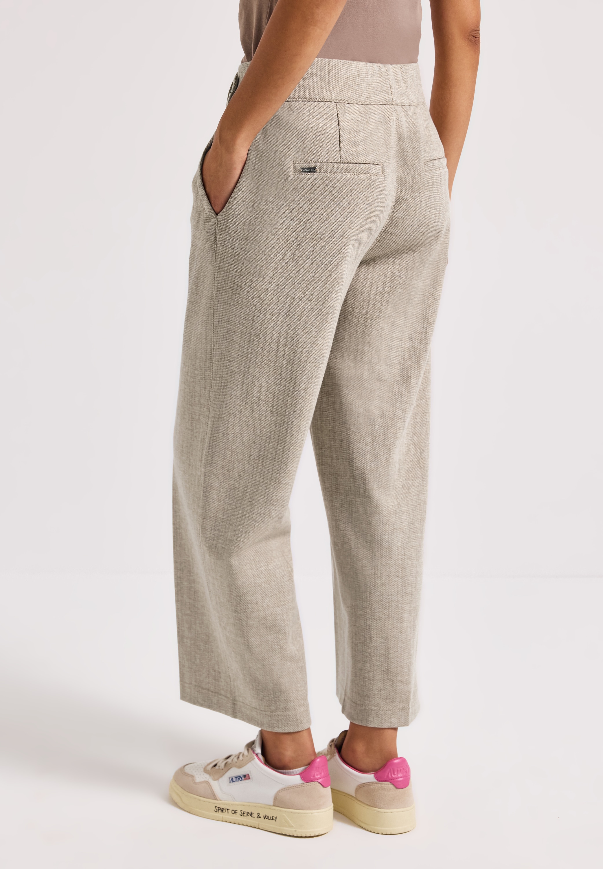 STREET ONE Stoffhose, High Waist
