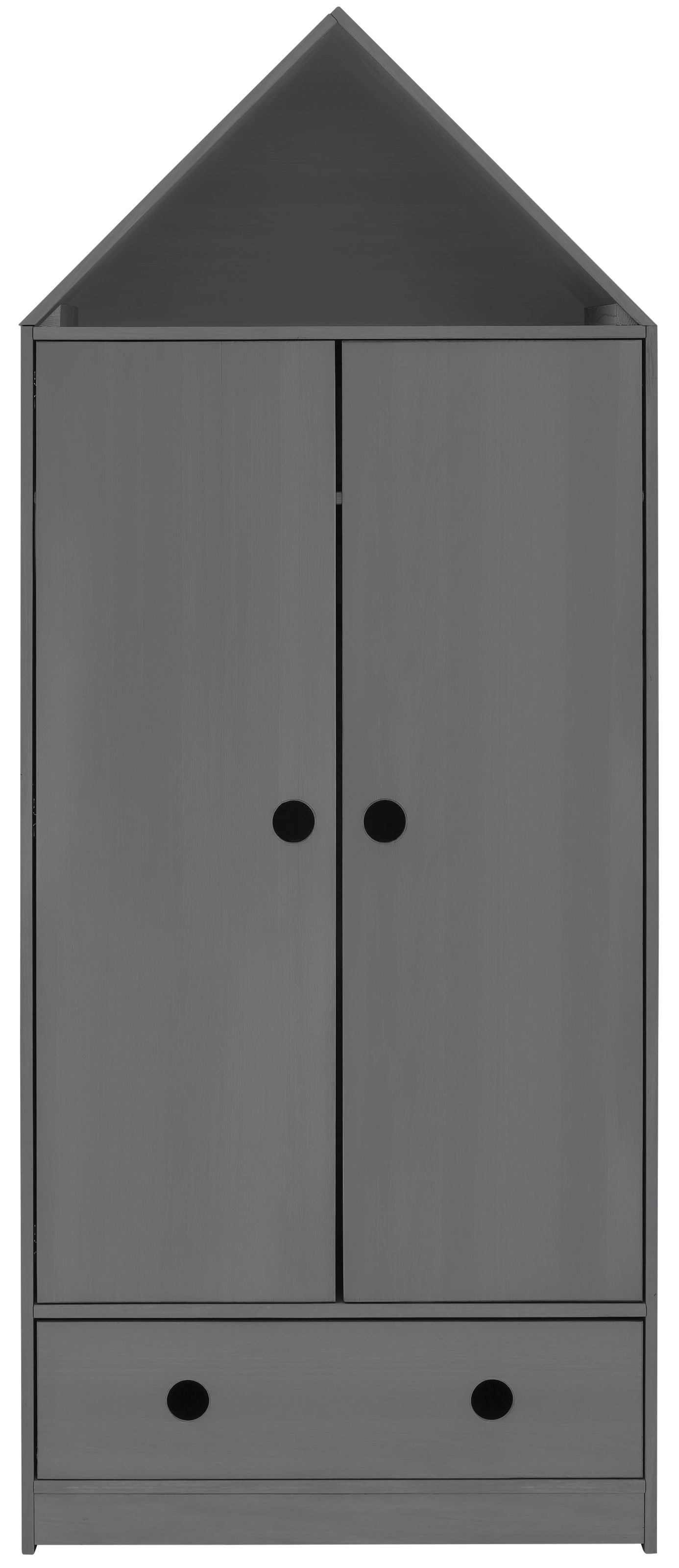 OTTO home Kleiderschrank "Alpi" Kiefernholz, mit Einlegeböden und Kleiderst günstig online kaufen