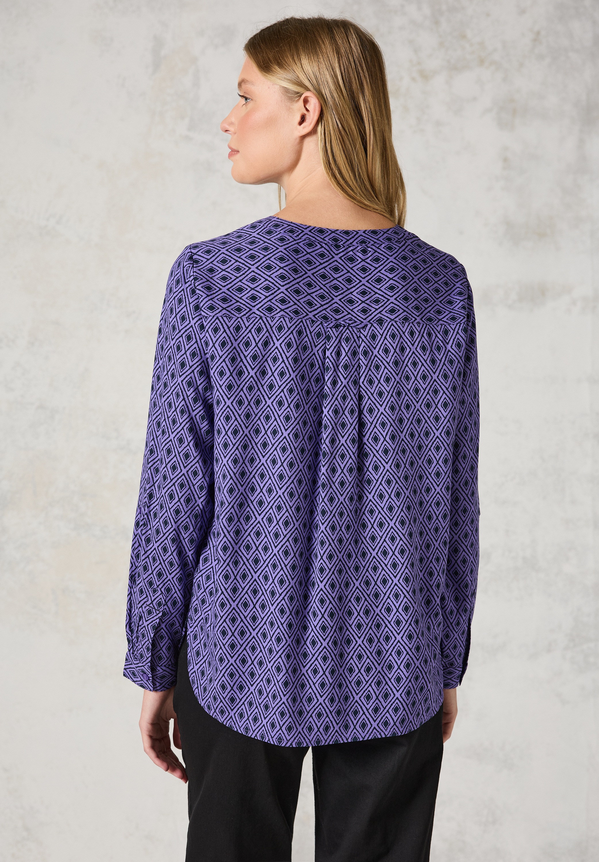 Cecil Langarmbluse aus softer Viskose günstig online kaufen