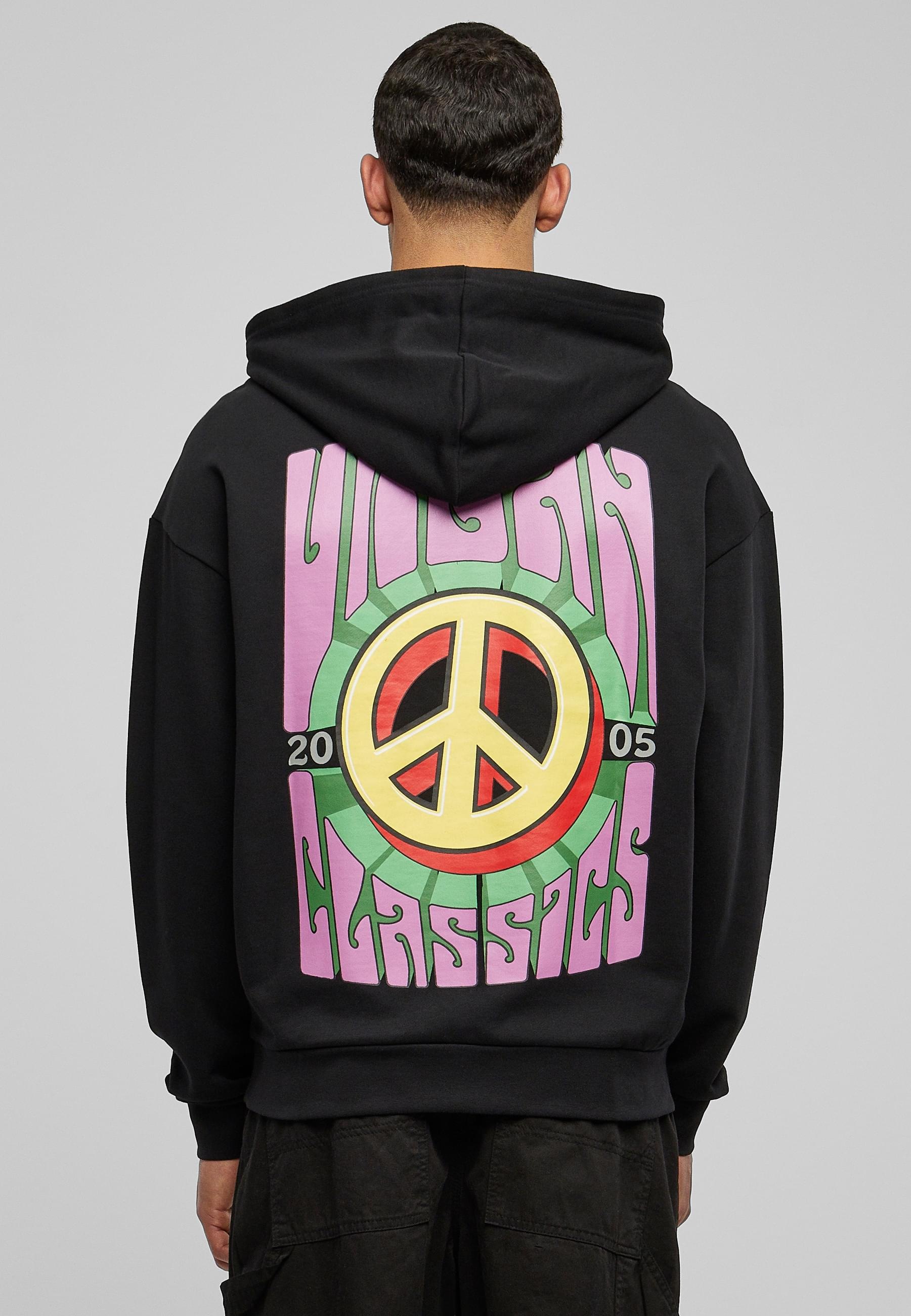 URBAN CLASSICS Sweatshirt »Urban Classics Herren Big Peace Hoody«, (1 tlg.)