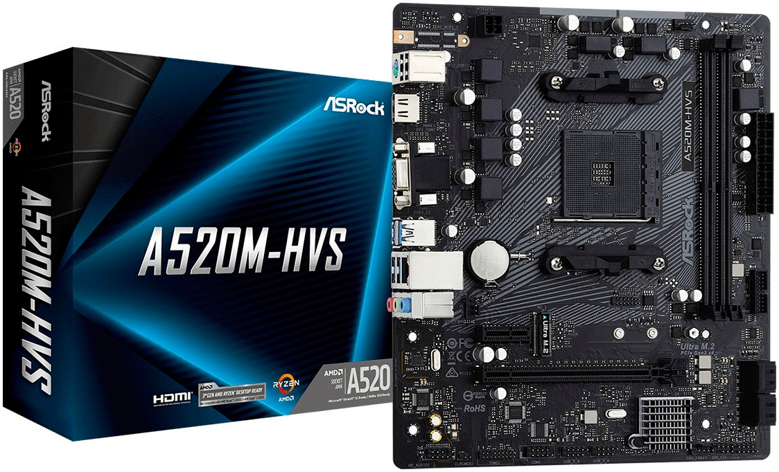 Asrock Mainboard »A520M-HVS«