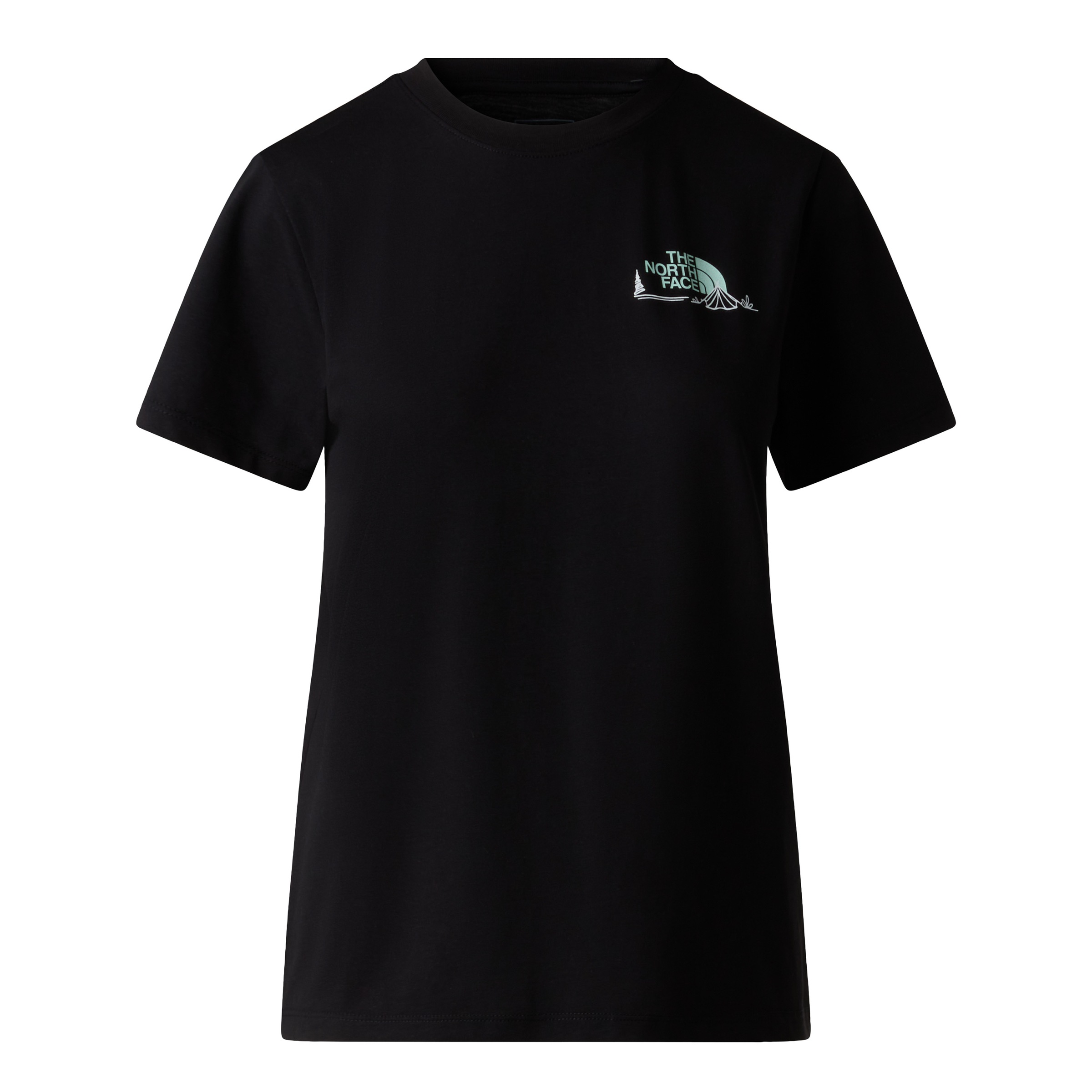 The North Face T-Shirt »W MONTE REGULAR SHORT SLEEVE TEE-GRAPHIC« normale Passform, kurze Ärmel, für Sportmode und Outdoormode