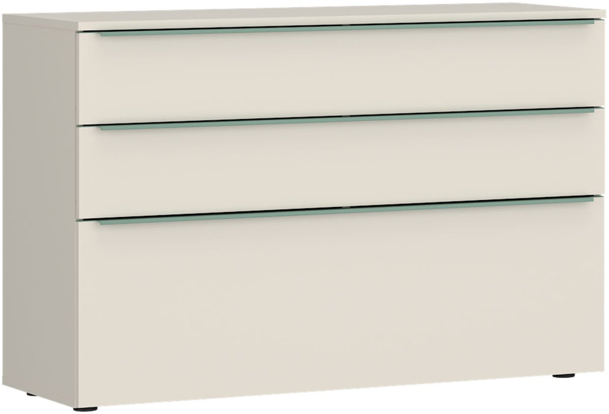 TOM TAILOR HOME Kommode Lowboard, Breite 110 cm,1 Klappe,2 Schubladen, viel Stauraum