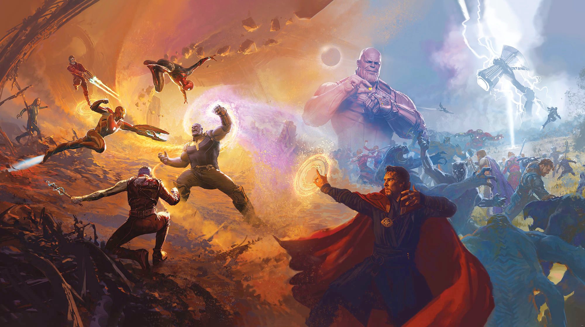 Komar Vliestapete »Avengers Epic Battles Two...