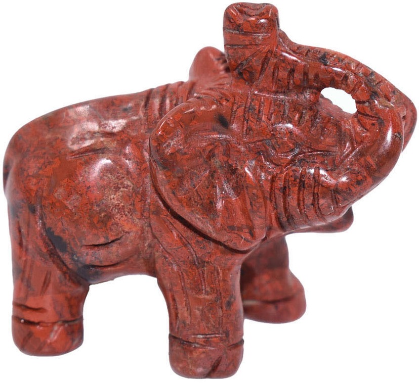 Jaspis Glückselefant«, Firetti »Schmuck BAUR Geschenk, kaufen Tierfigur | Roter