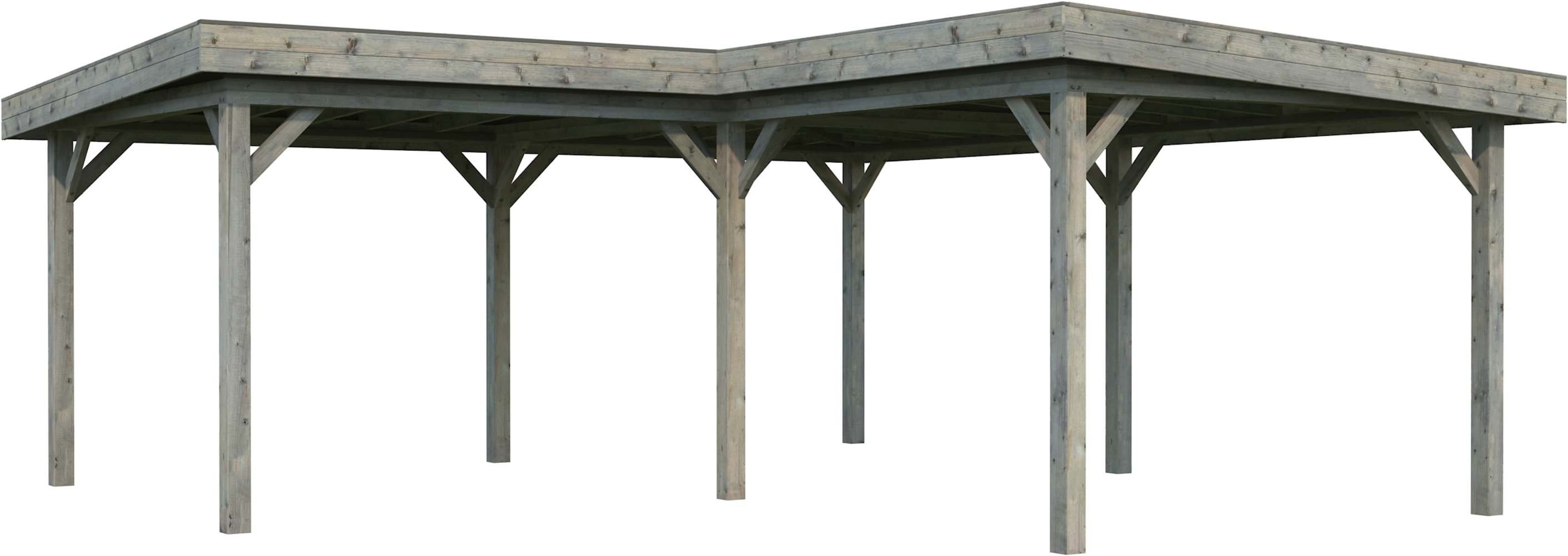 Palmako Holzpavillon "Lenna 24,9 m²" BxTxH: 628x628x245 cm