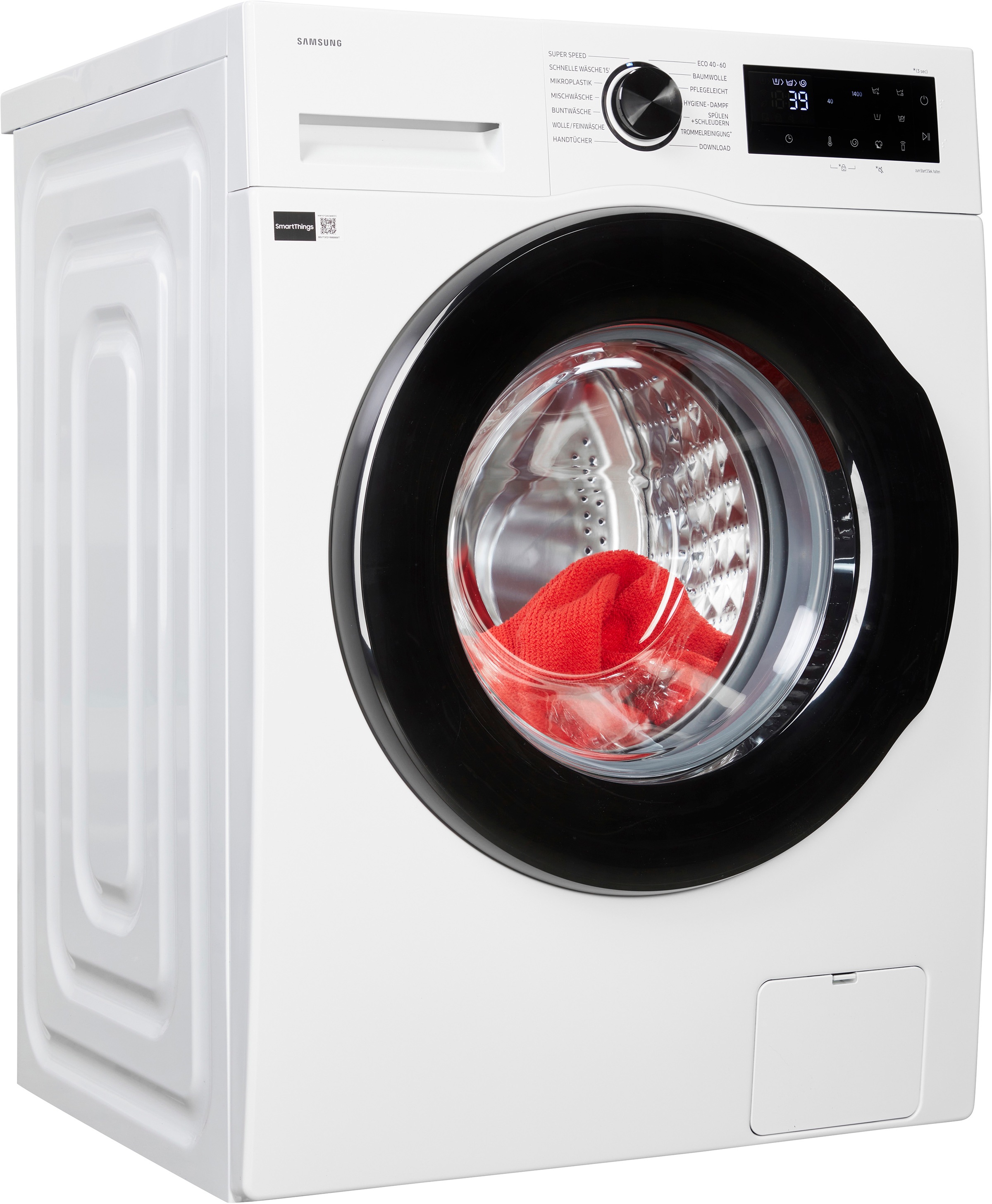 Samsung Waschmaschine WW5000F »WW1EFG5U34AEEG« 10 kg 1400 U/min AI Ecobubbleᵀᴹ - Effizient und schonend waschen