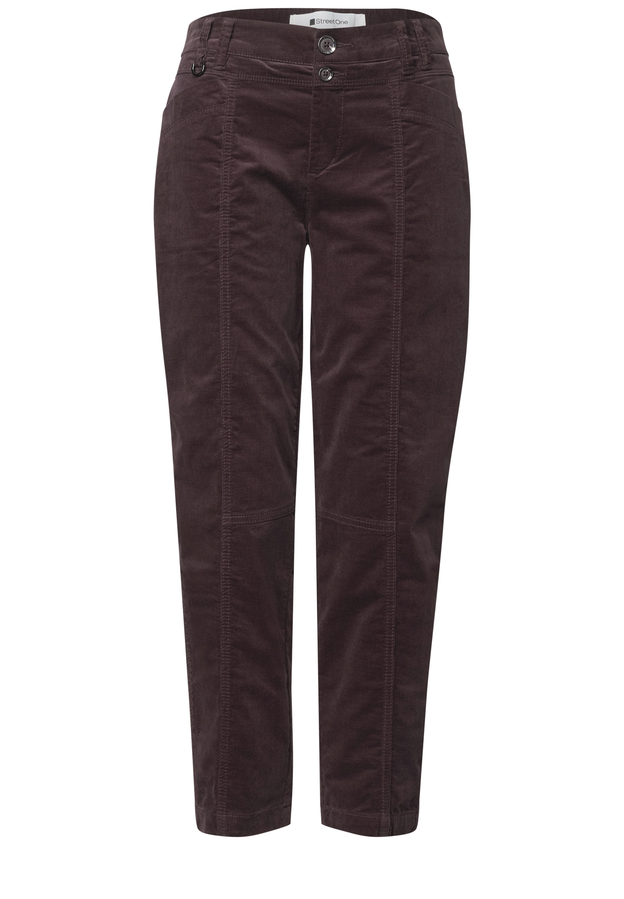STREET ONE Cordhose  mit Elastikbund