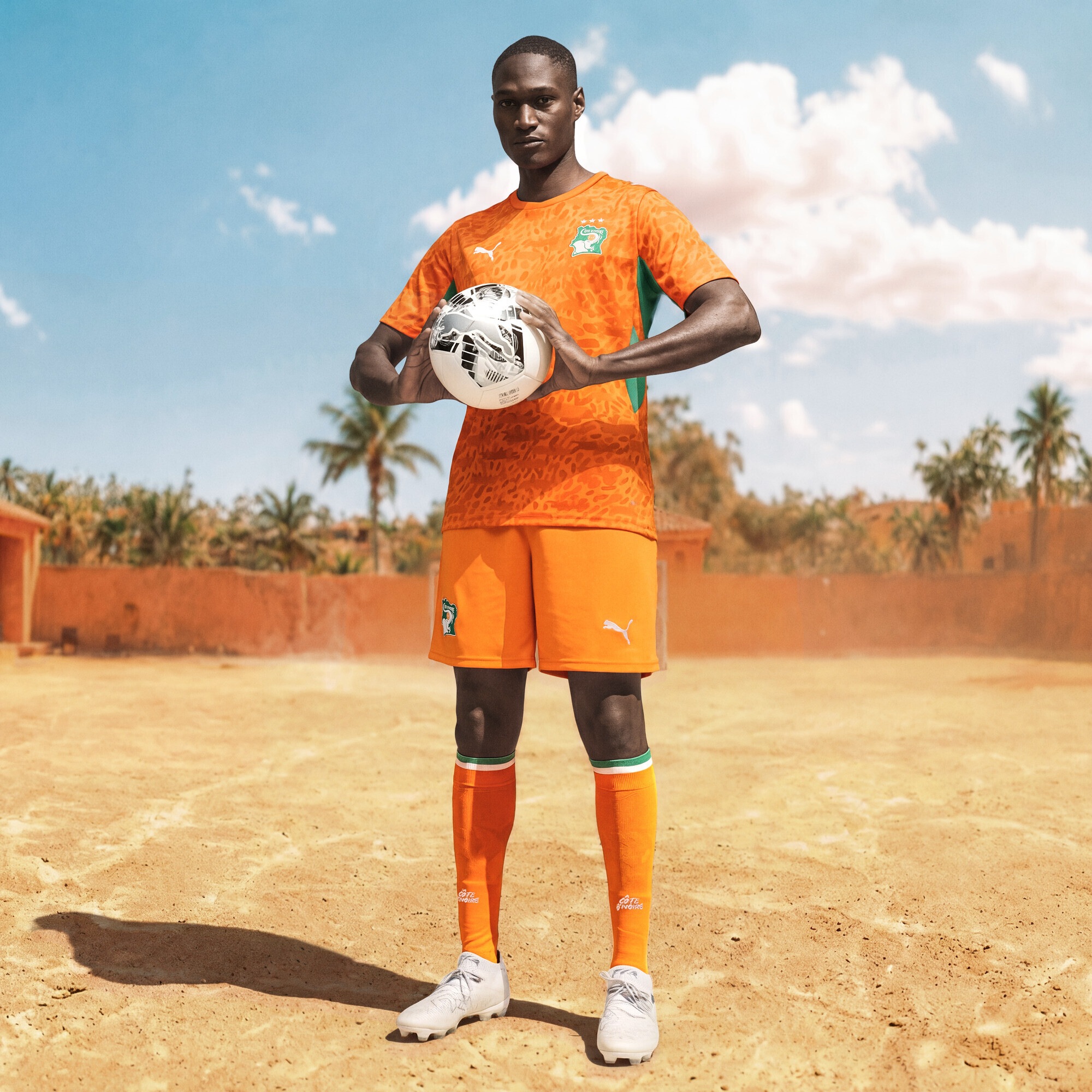 PUMA Sporthose "Elfenbeinküste Shorts Herren" günstig online kaufen