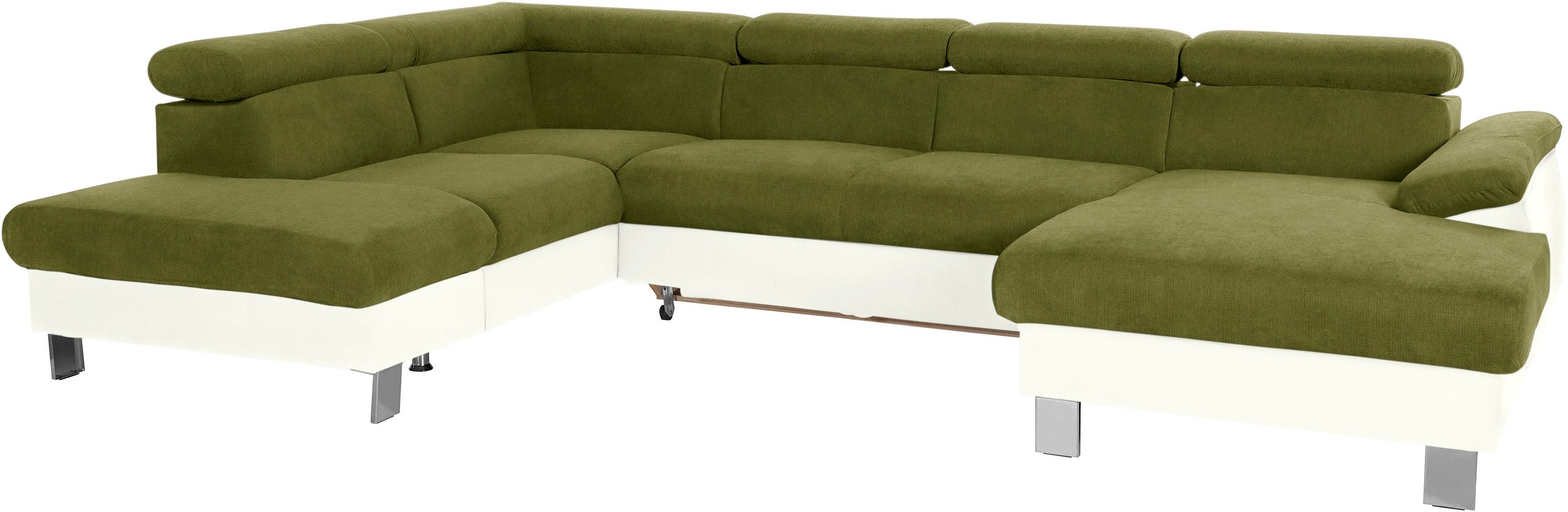 COTTA Wohnlandschaft "Komaris U-Form, B: 320 cm" mit Kopfteilverstellung, o günstig online kaufen