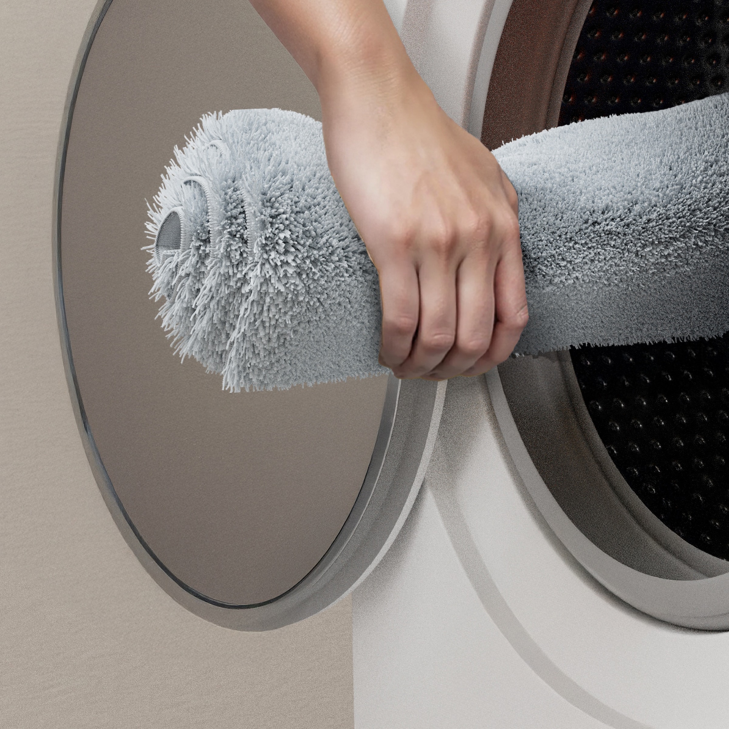 Grund Badematte »Molena«, rutschhemmend beschichtet, fußbodenheizungsgeeignet, Hoher LUXURYSOFT-Flor aus Polyester, 5 Jahre Garantie