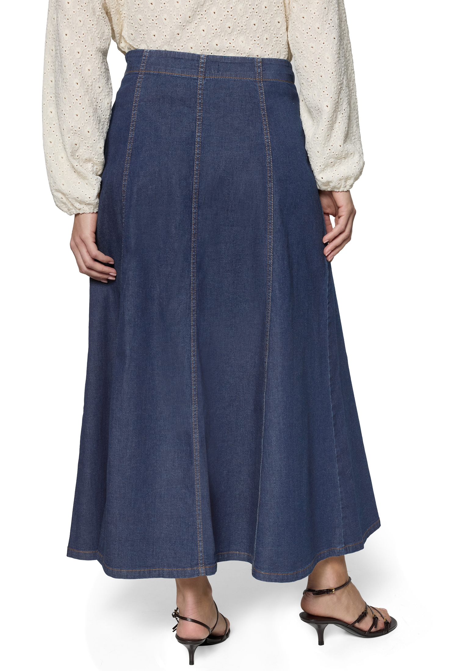 Zero Midirock »Damen Maxi« Plain/ohne Details