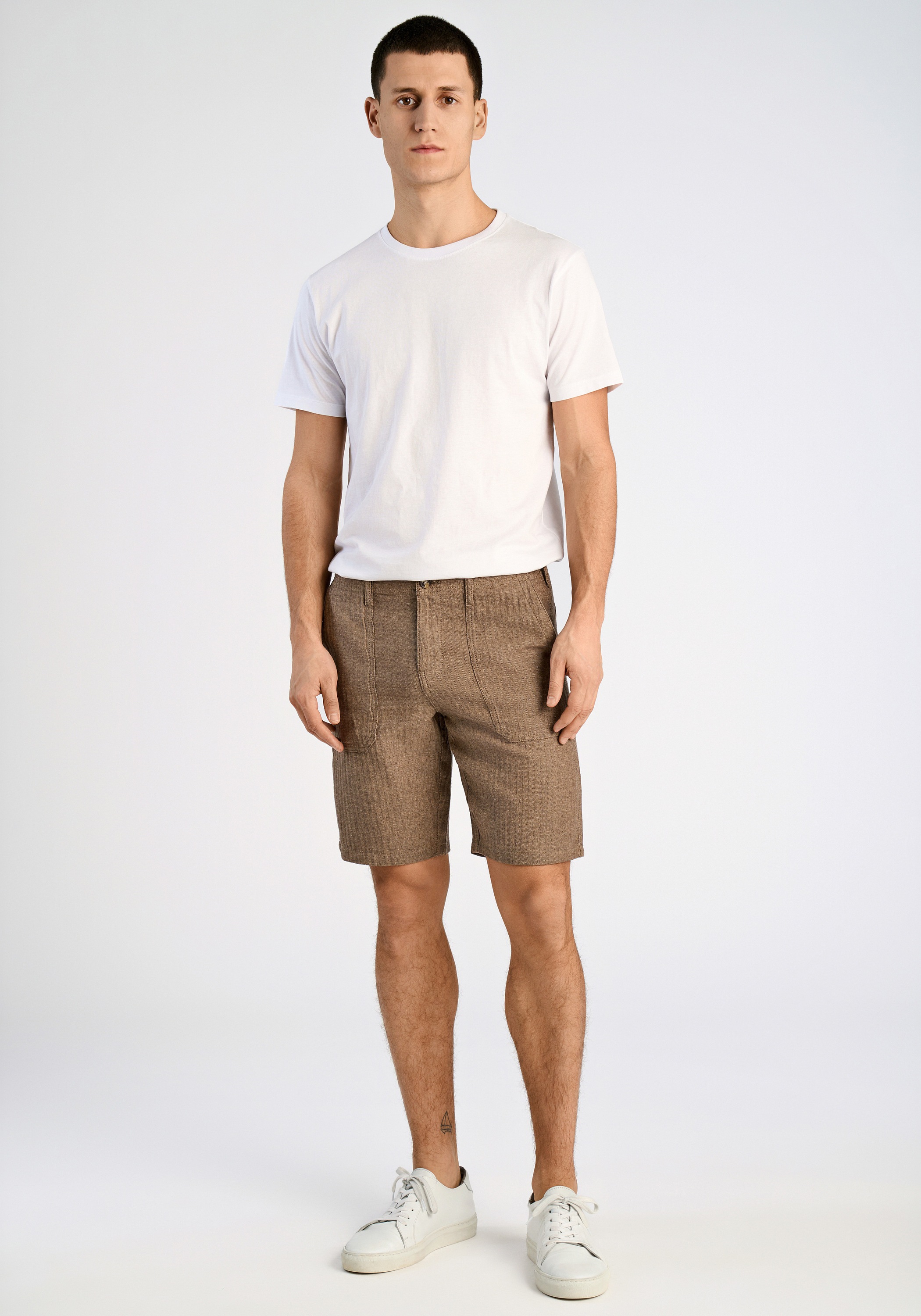 LINDBERGH Shorts »Lindbergh Leinenshorts«