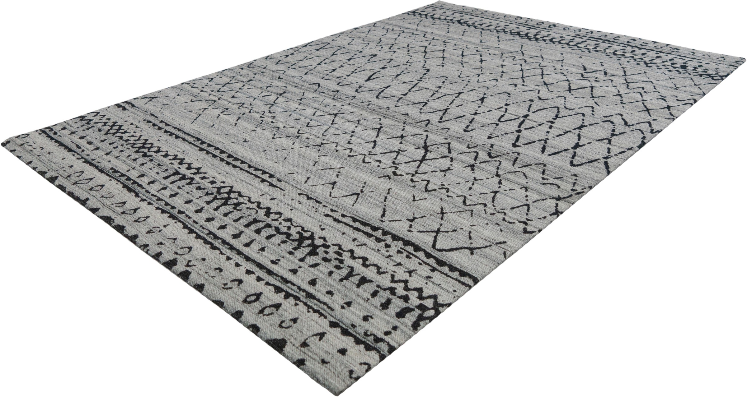 calo-deluxe Teppich »Roxy 130«, rechteckig, 6 mm Höhe, Flachgewebe, Wohnzimmer
