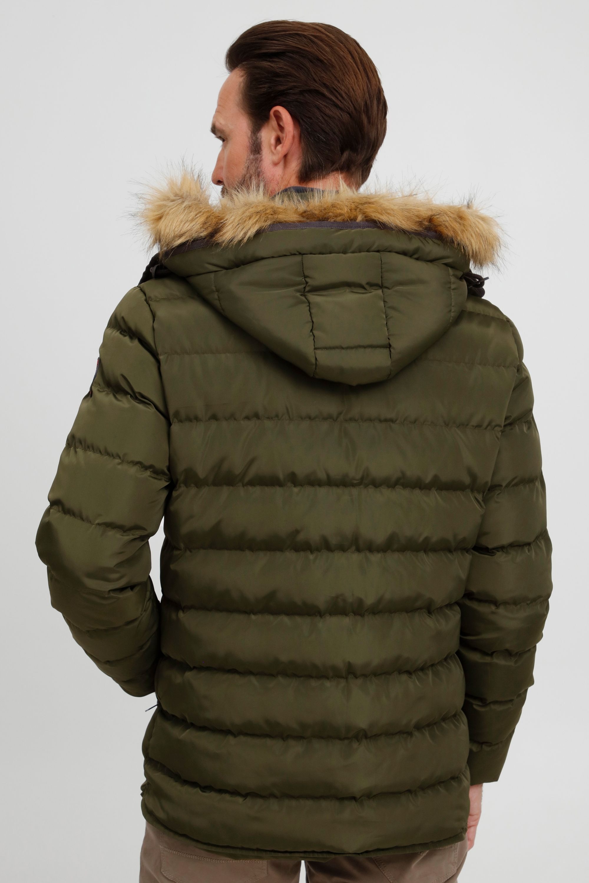 FQ1924 Steppjacke »Steppjacke FQAksel«, mit Kapuze