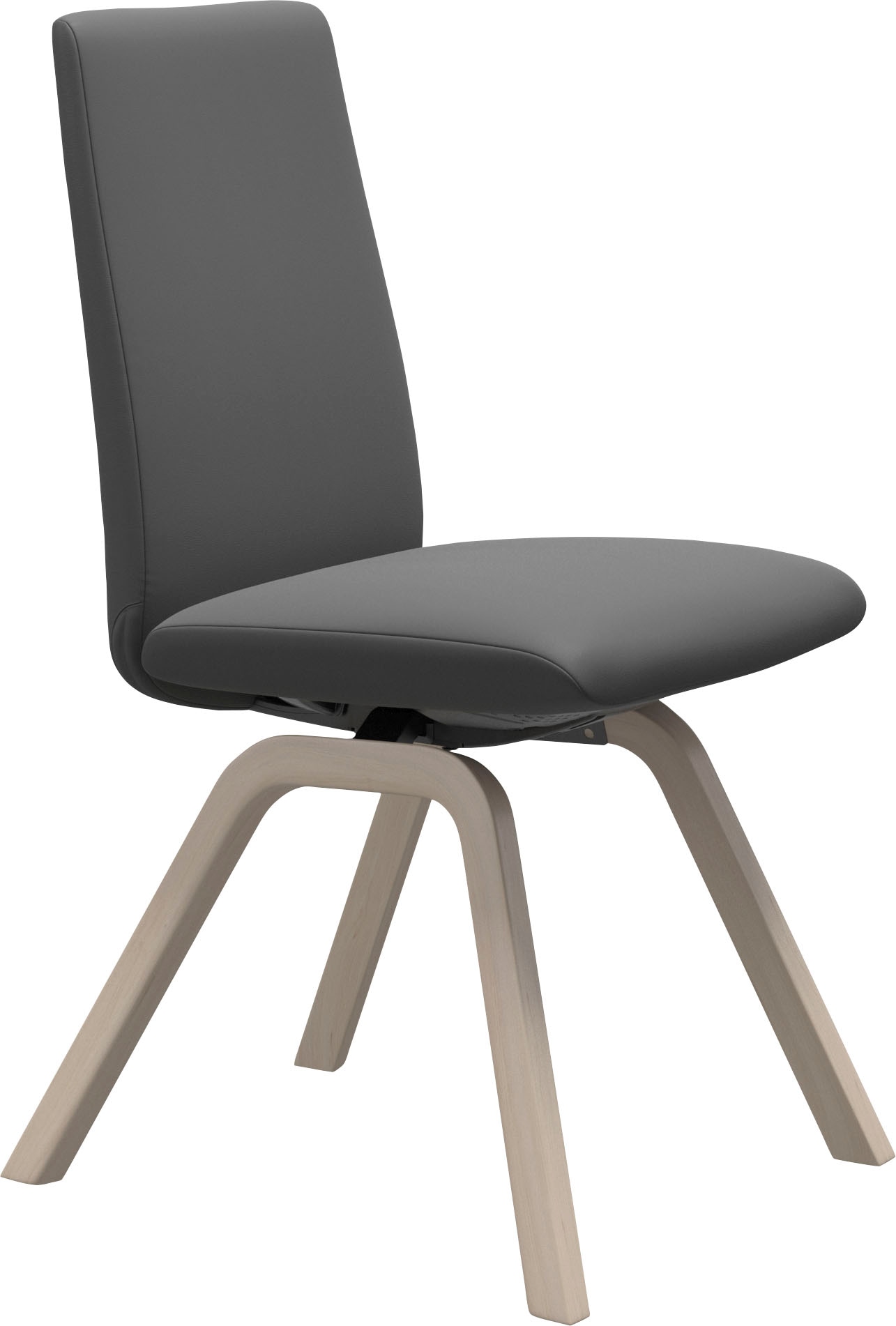 Stressless Polsterstuhl "Laurel" () Low Back, Größe M, mit schräggestellten Beinen in Eiche gekalkt