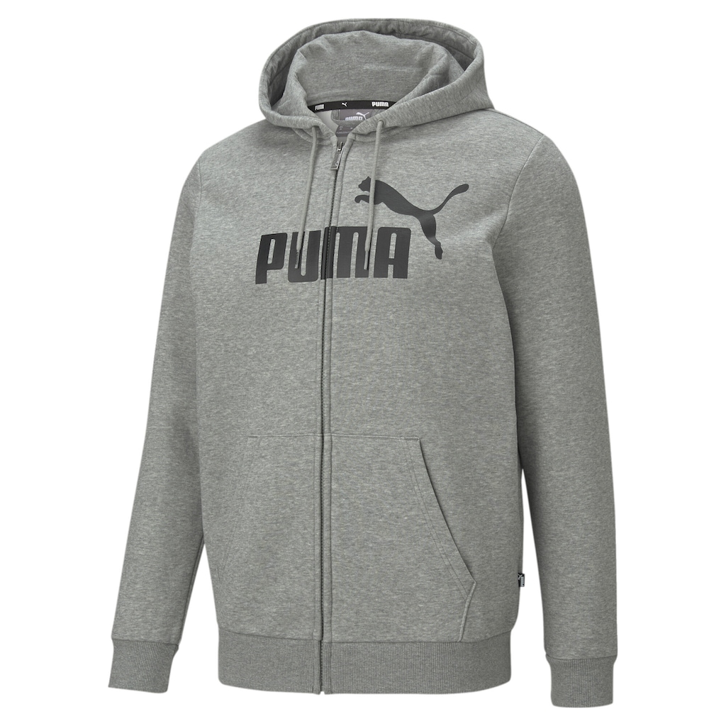 PUMA Hoodie »Essentials Big Logo Kapuzenjacke Herren«