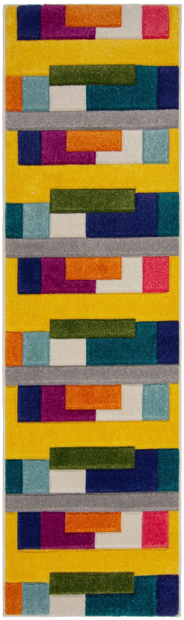 FLAIR RUGS Teppich "Spectrum" rechteckig 8 mm Höhe Handgeschnitzt Teppich günstig online kaufen