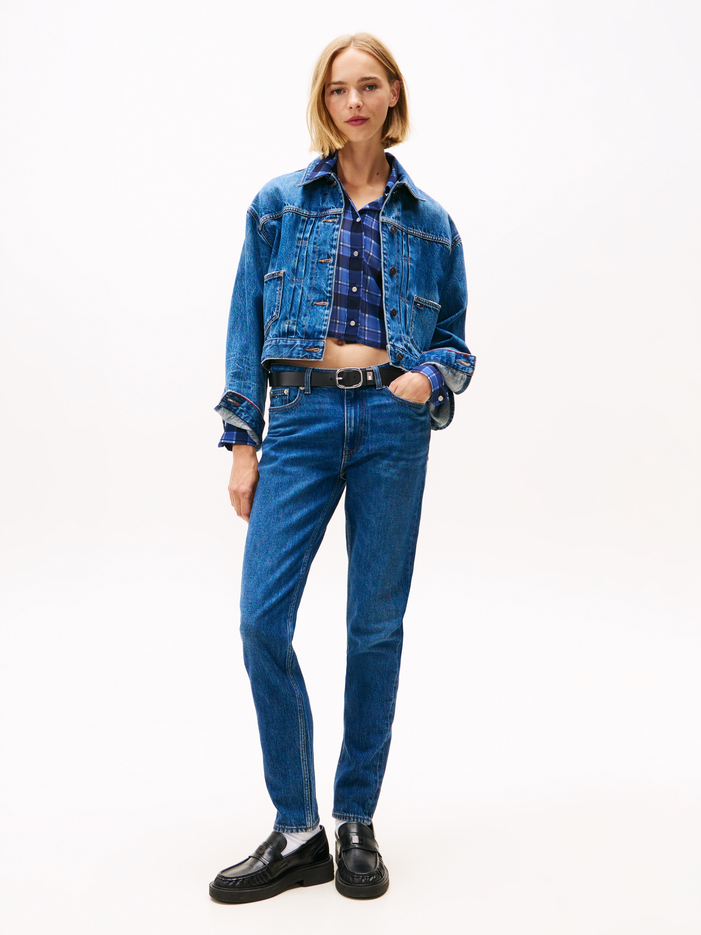 Thumbnail - Tommy Jeans Straight-Jeans "LUCY MR SLIM BI0152"