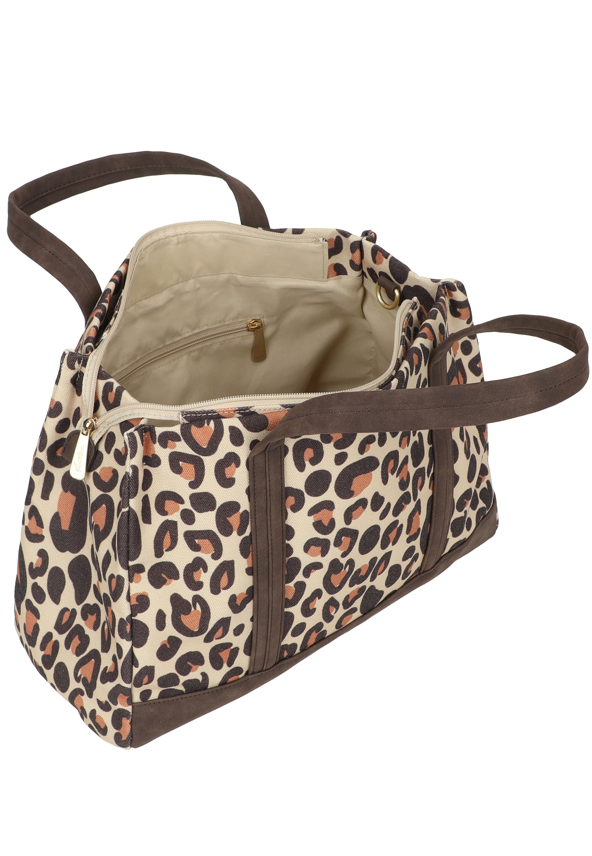 Fritzi aus Preußen »Easy Tote Limited Leo Camel« mit Leo-Print