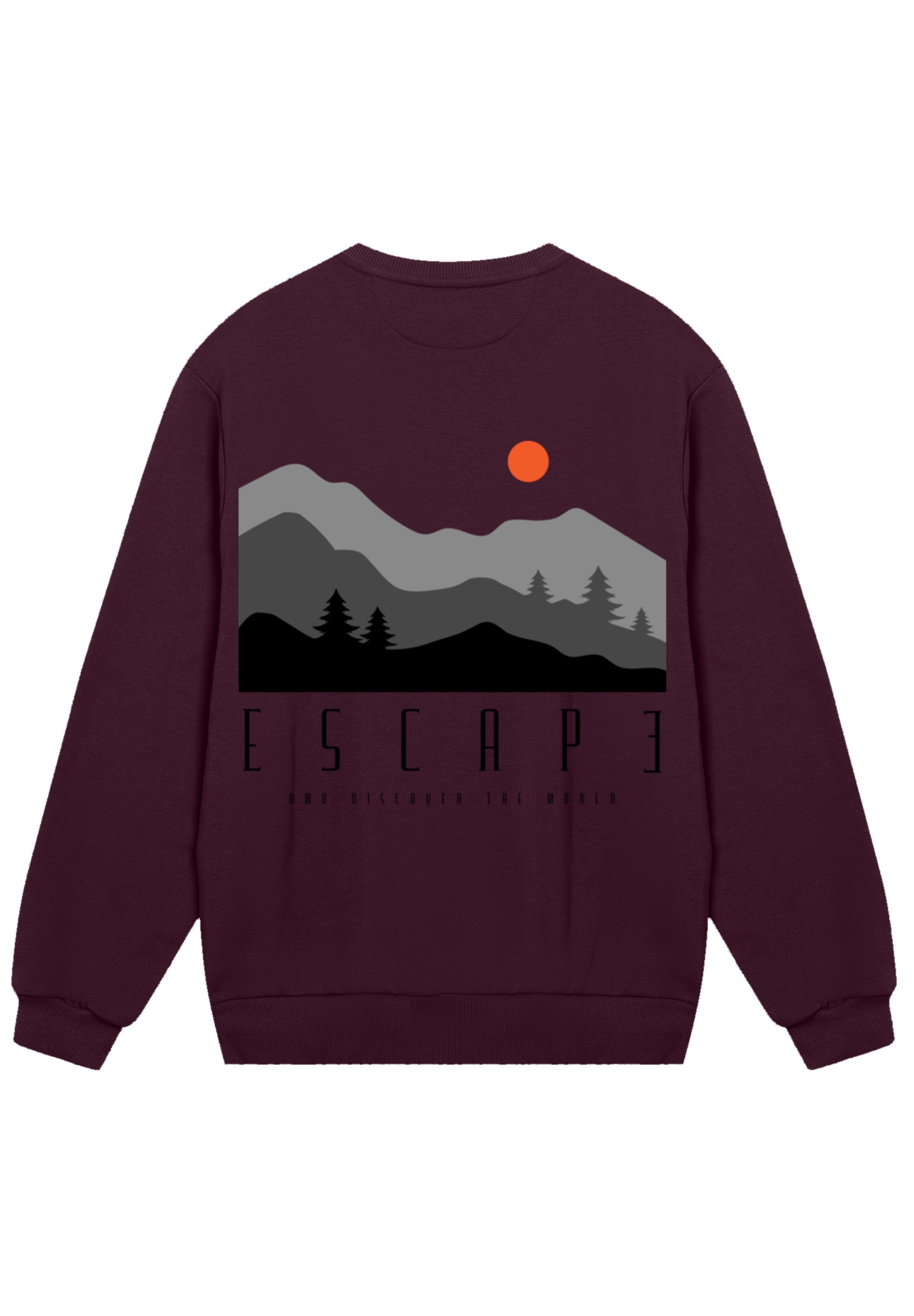 F4NT4STIC Sweatshirt »Escape Discover the World Forest Landscape«, Discover the World
