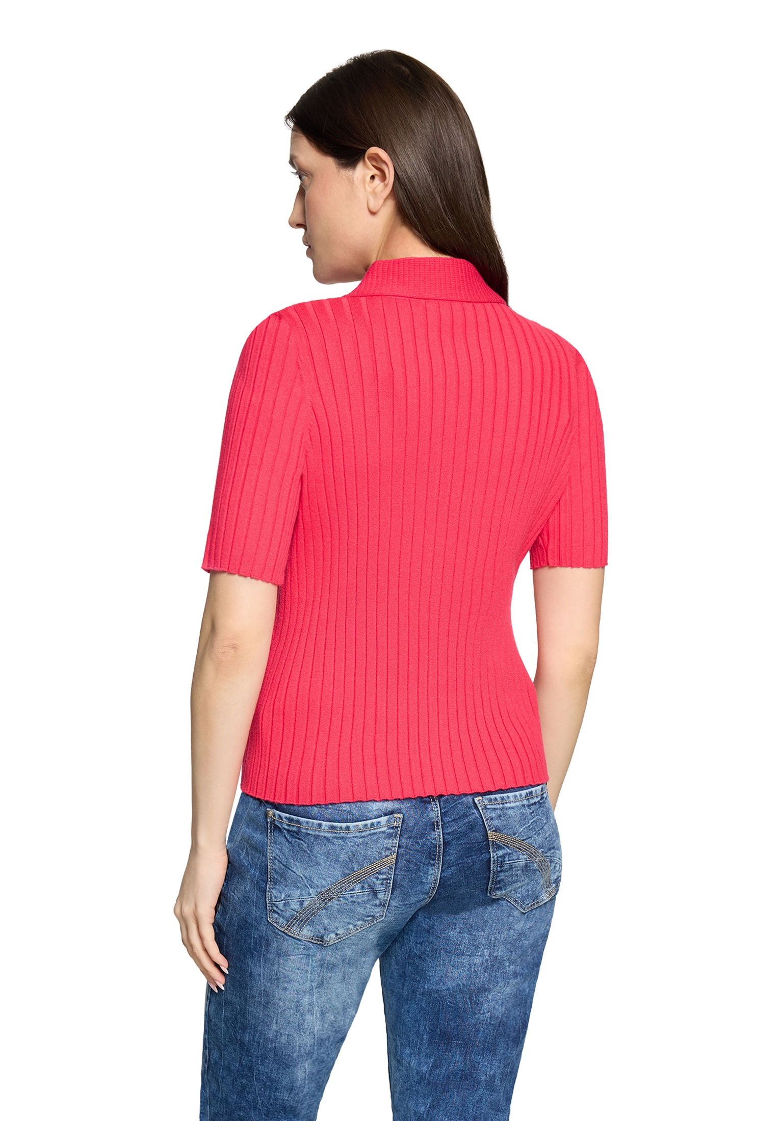 Cartoon Kurzarmshirt »Damen mit Kragen« 1 tlg.