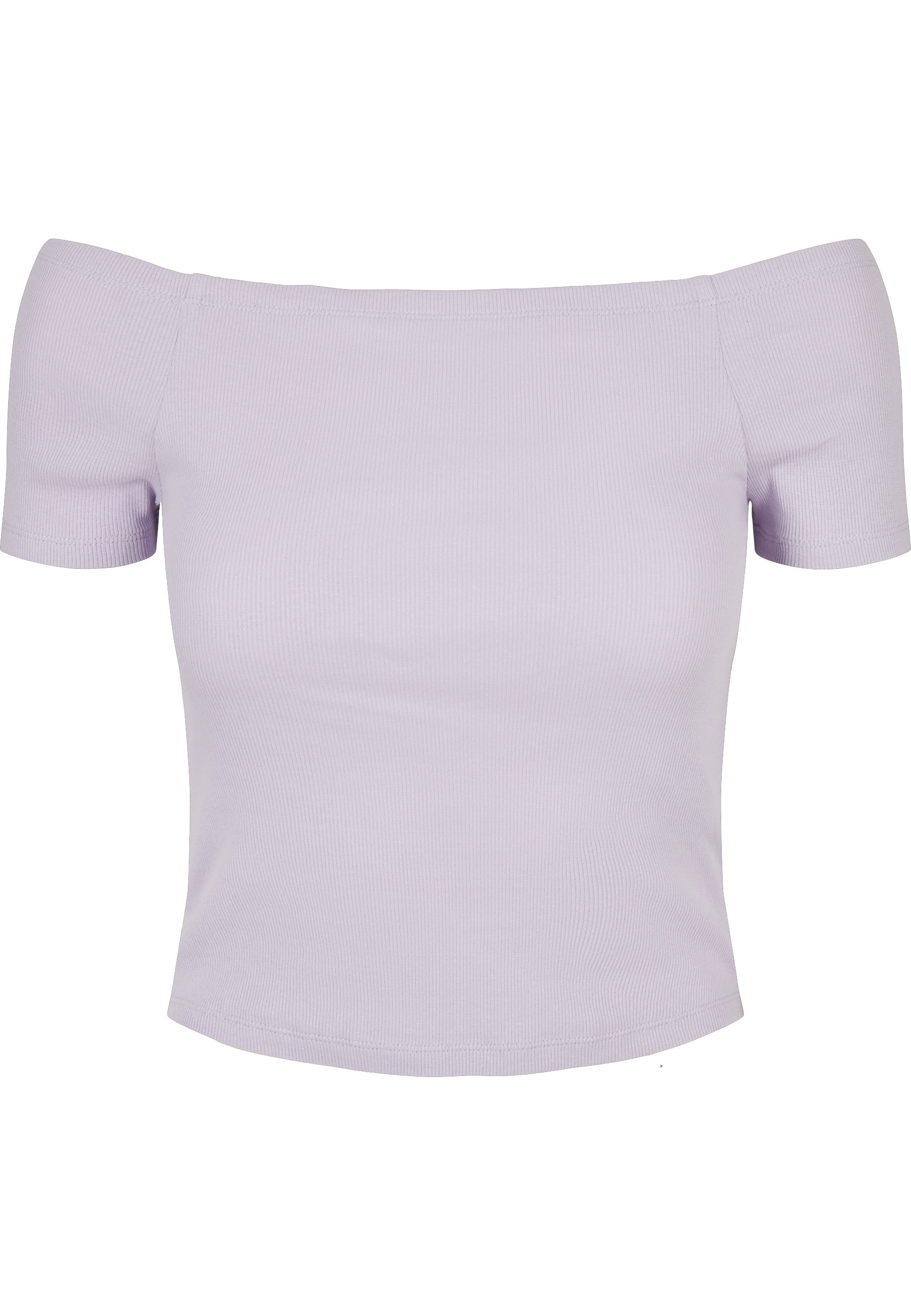 URBAN CLASSICS T-Shirt "Urban Classics Damen Ladies Off Shoulder Rib Tee" 1 günstig online kaufen