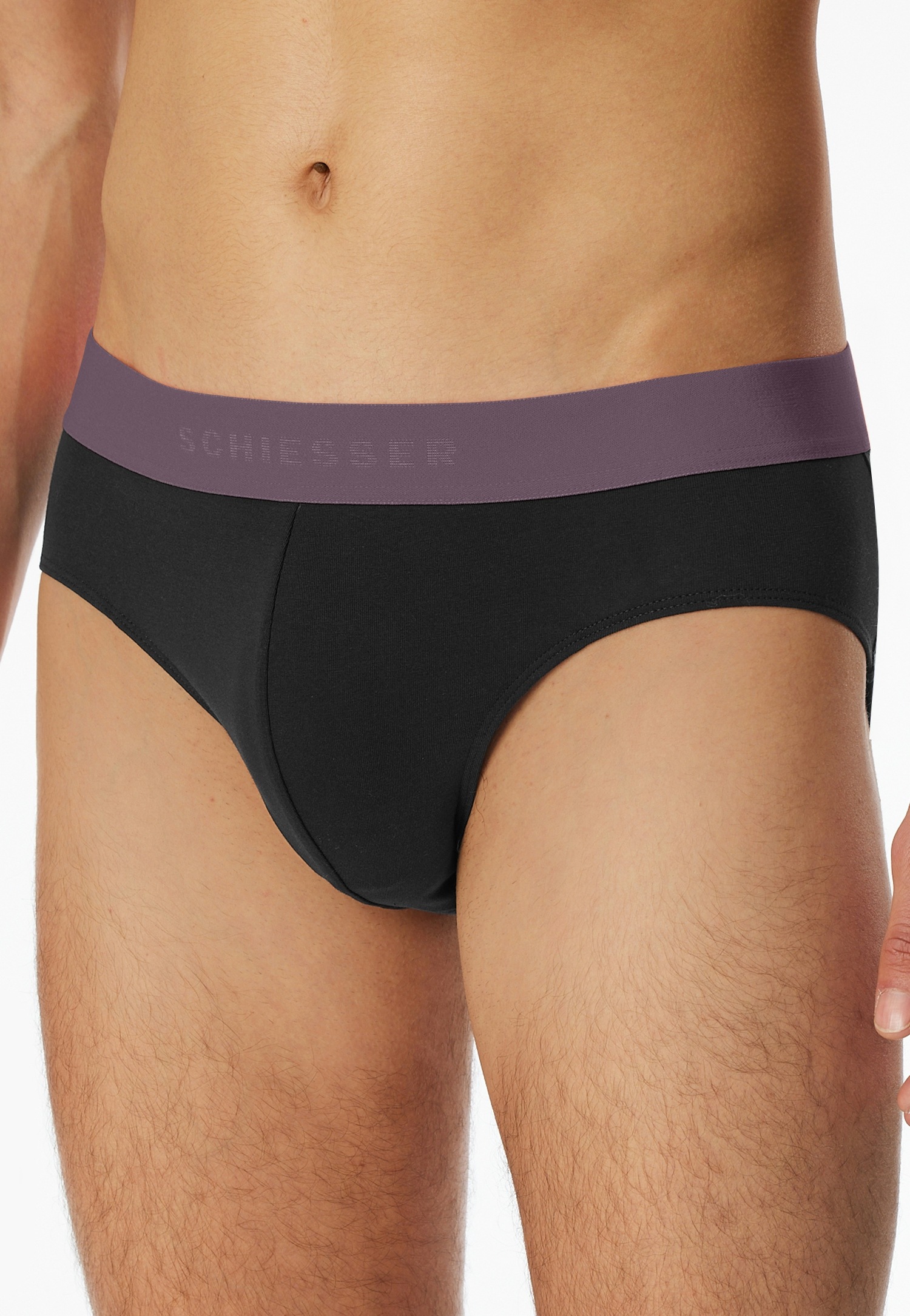 Thumbnail - Schiesser Rioslip "95/5 Multipacks" 3er Pack, mit sportlichem Logo-Webgummibund