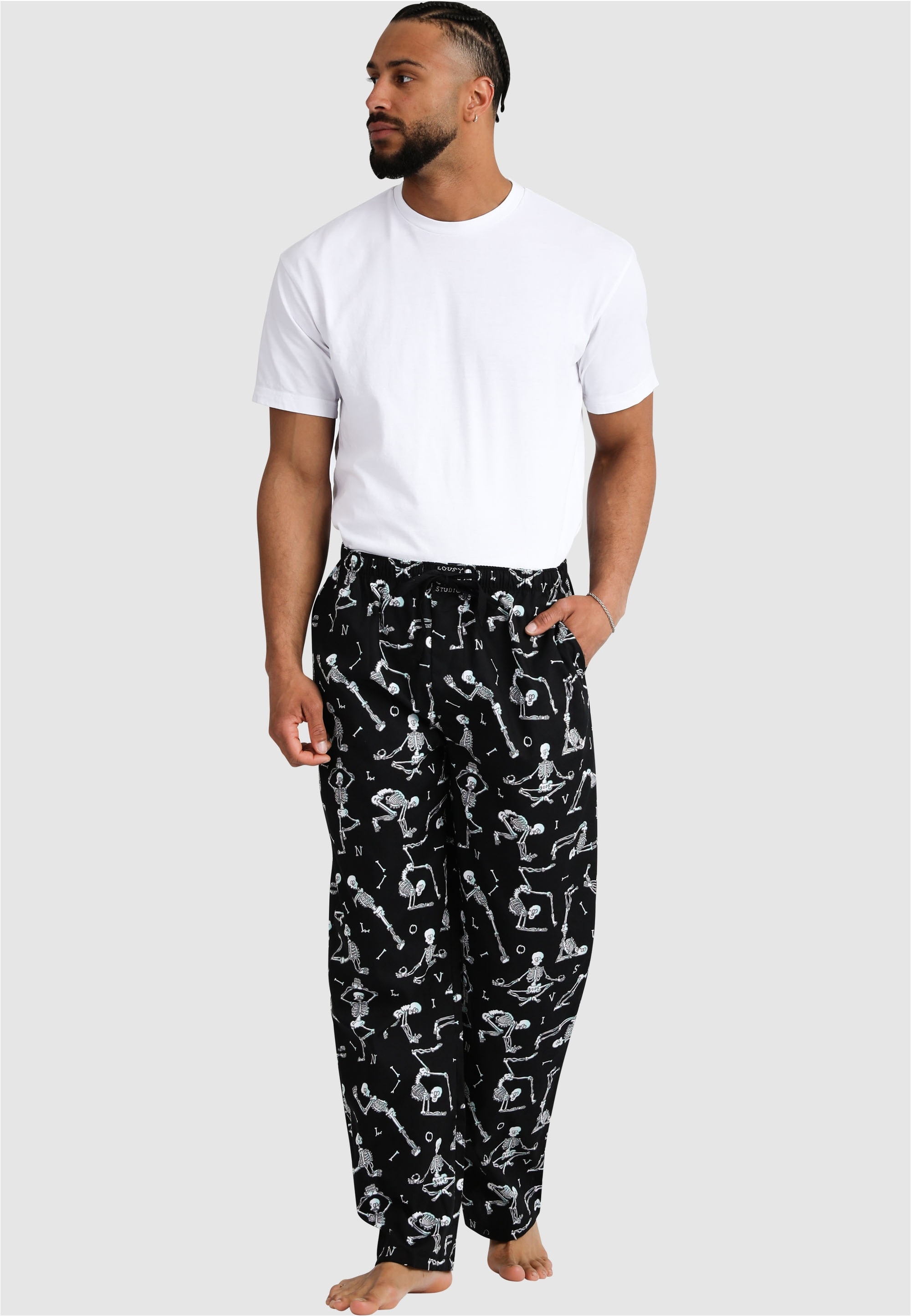 Lousy Livin Schlafhose "Pants Pyjama Pant Yoga Studio", mit lockerem Schnit günstig online kaufen