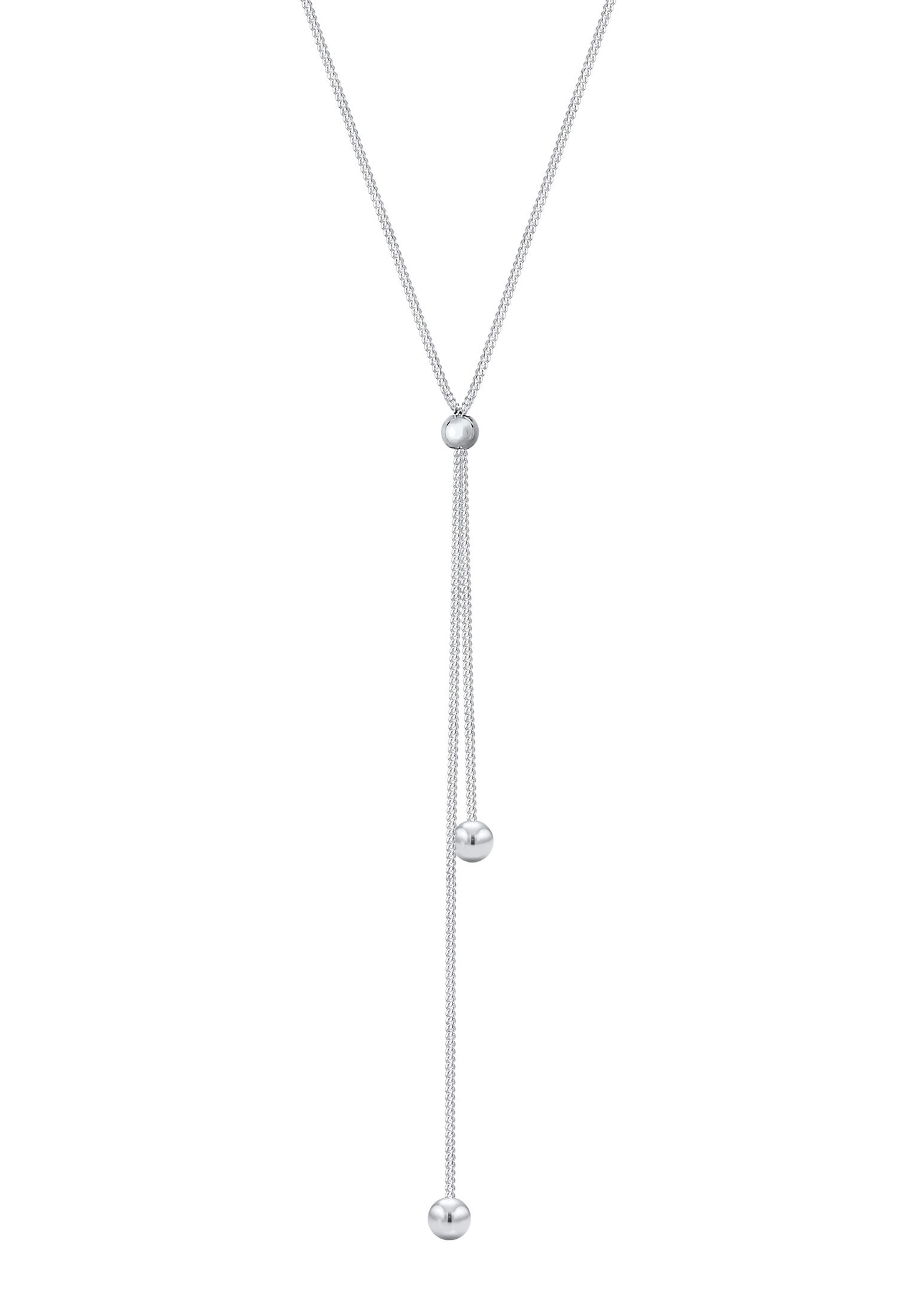 Elli Collierkettchen »Y-Kette Kugel Ball 925 Sterling Silber«