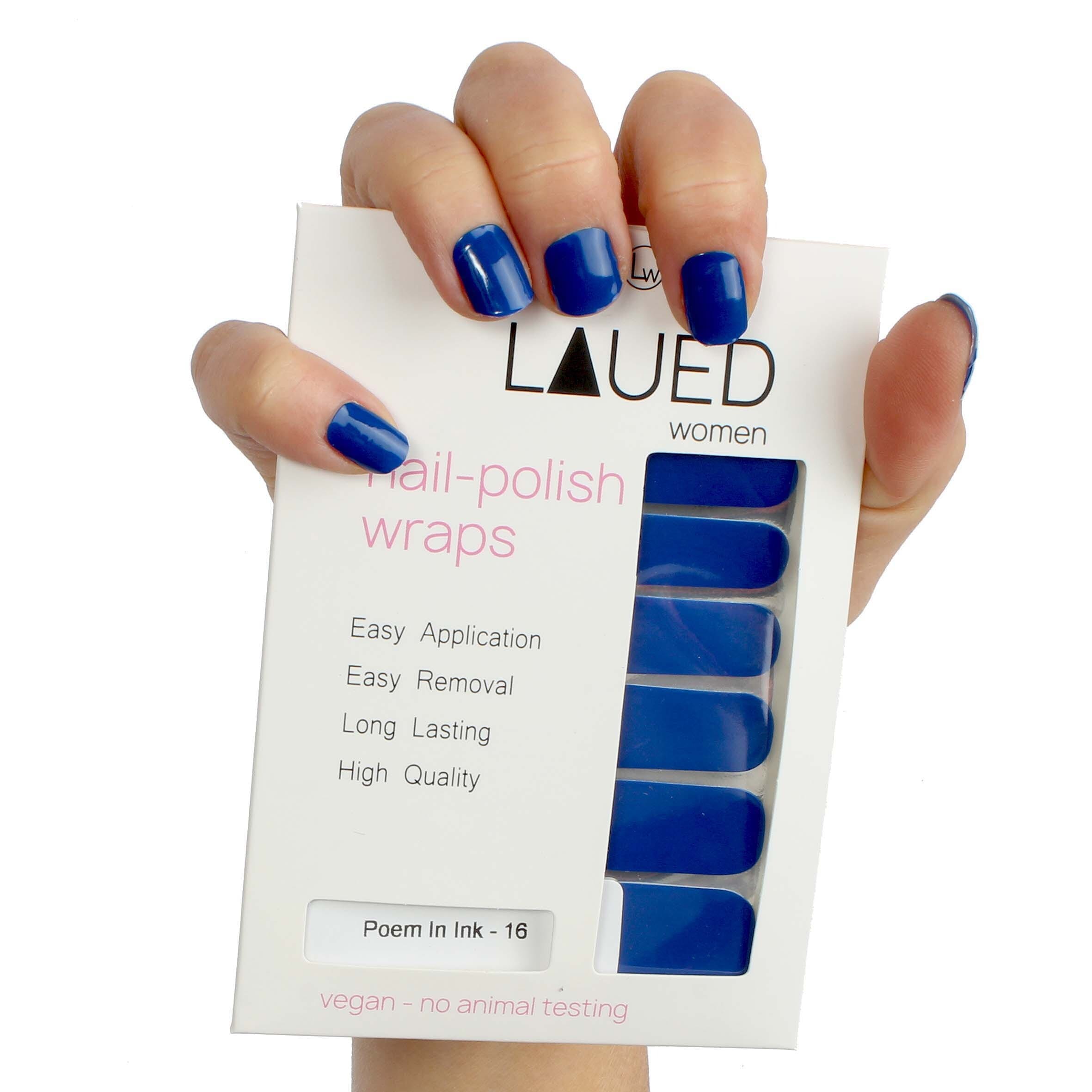 LAUED Nagellack »solid blue«, aus zertifizierter | (FSC) SEDEX) BAUR und (SGS Material / Produktion