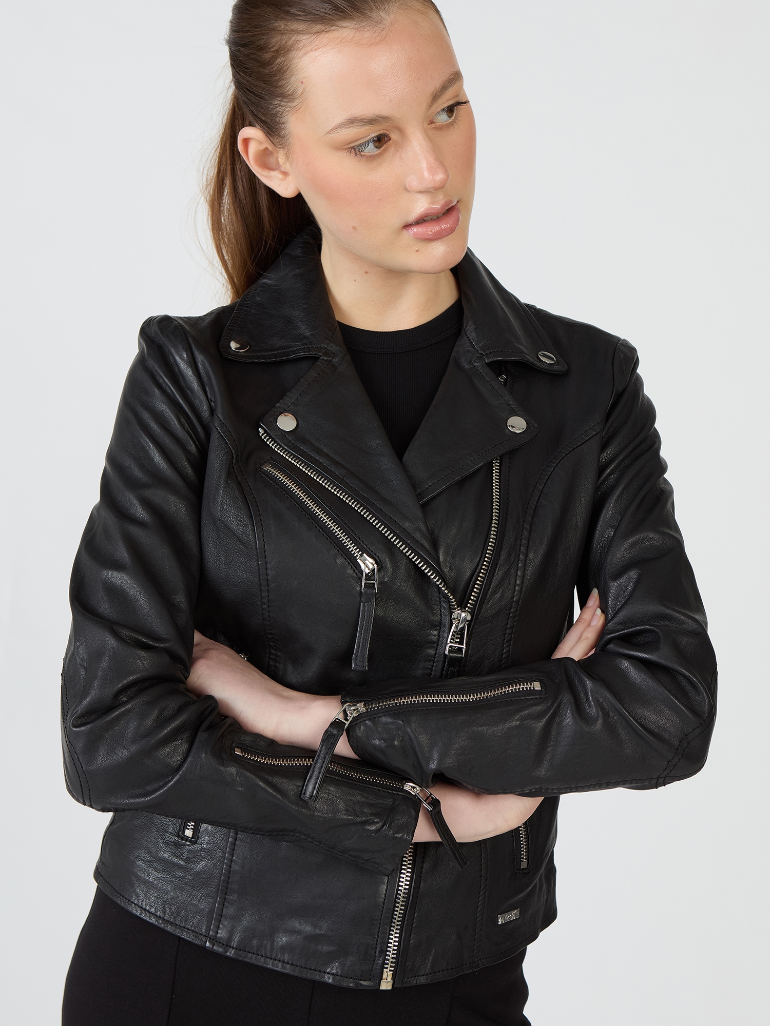 Maze Lederjacke »Amur«