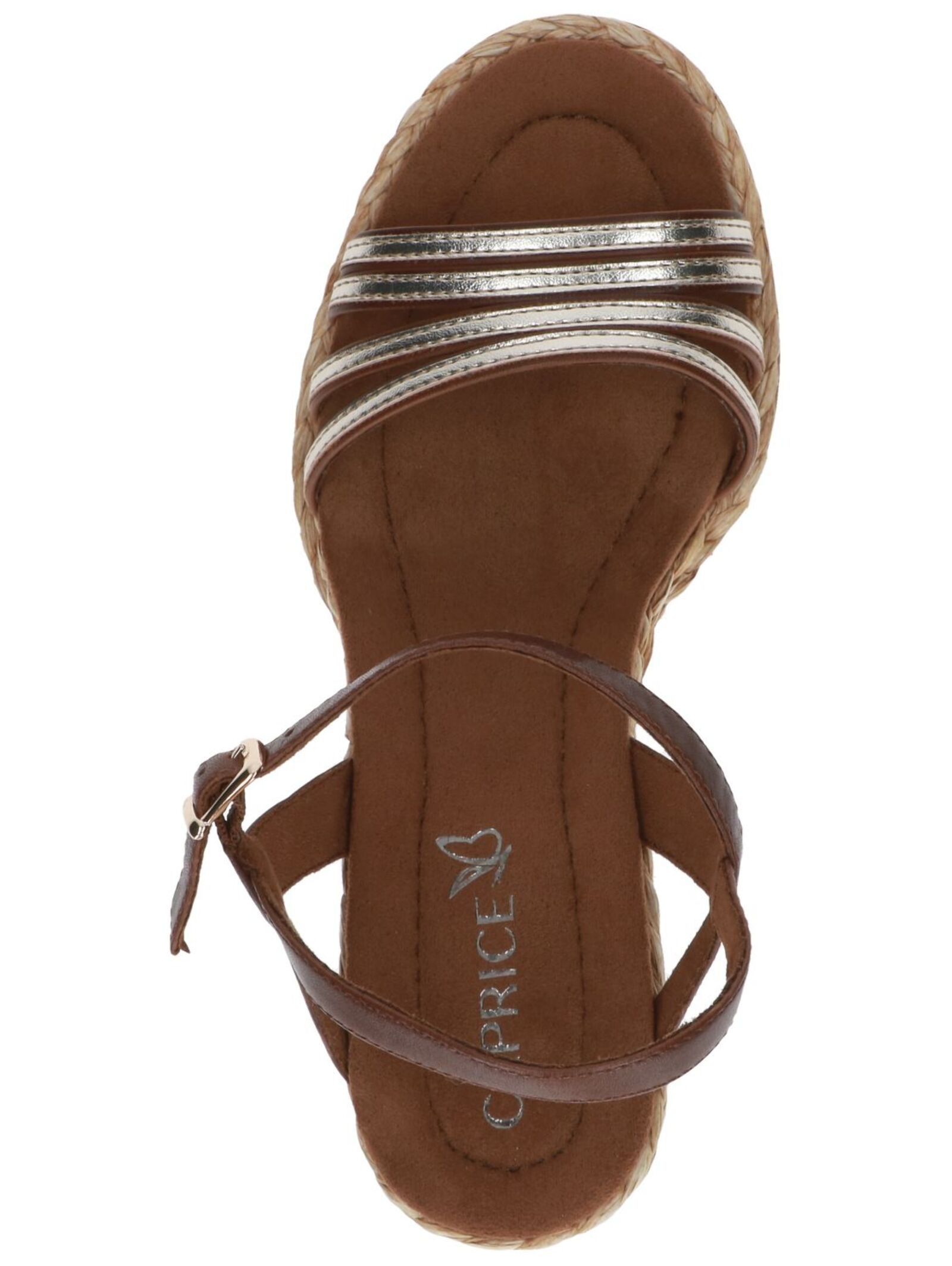 Caprice Keilsandalette »Caprice Sandalen Leder/Synthetik«