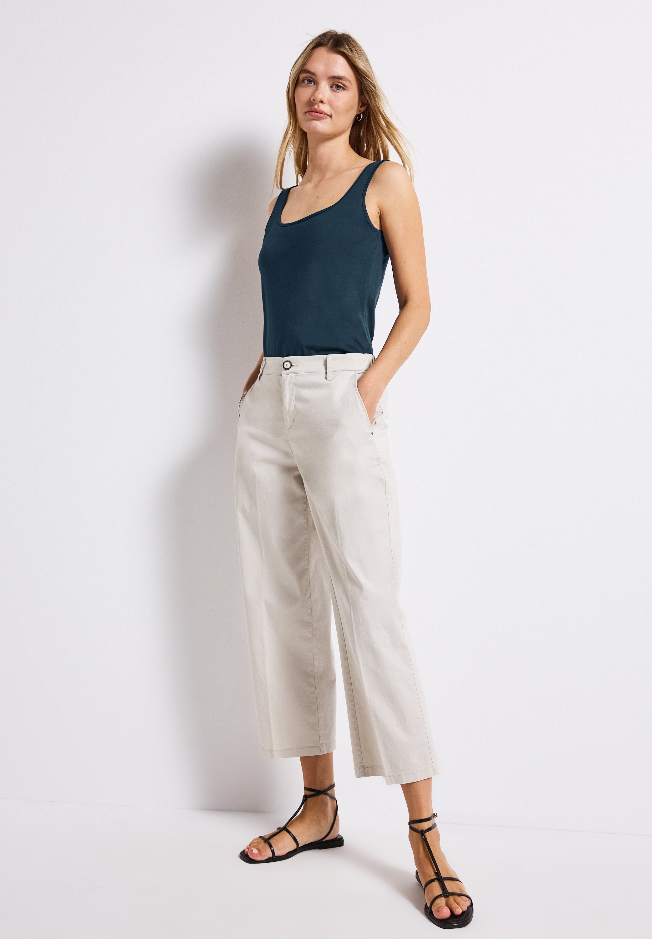 Thumbnail - STREET ONE Trägertop im soften Baumwoll-Mix