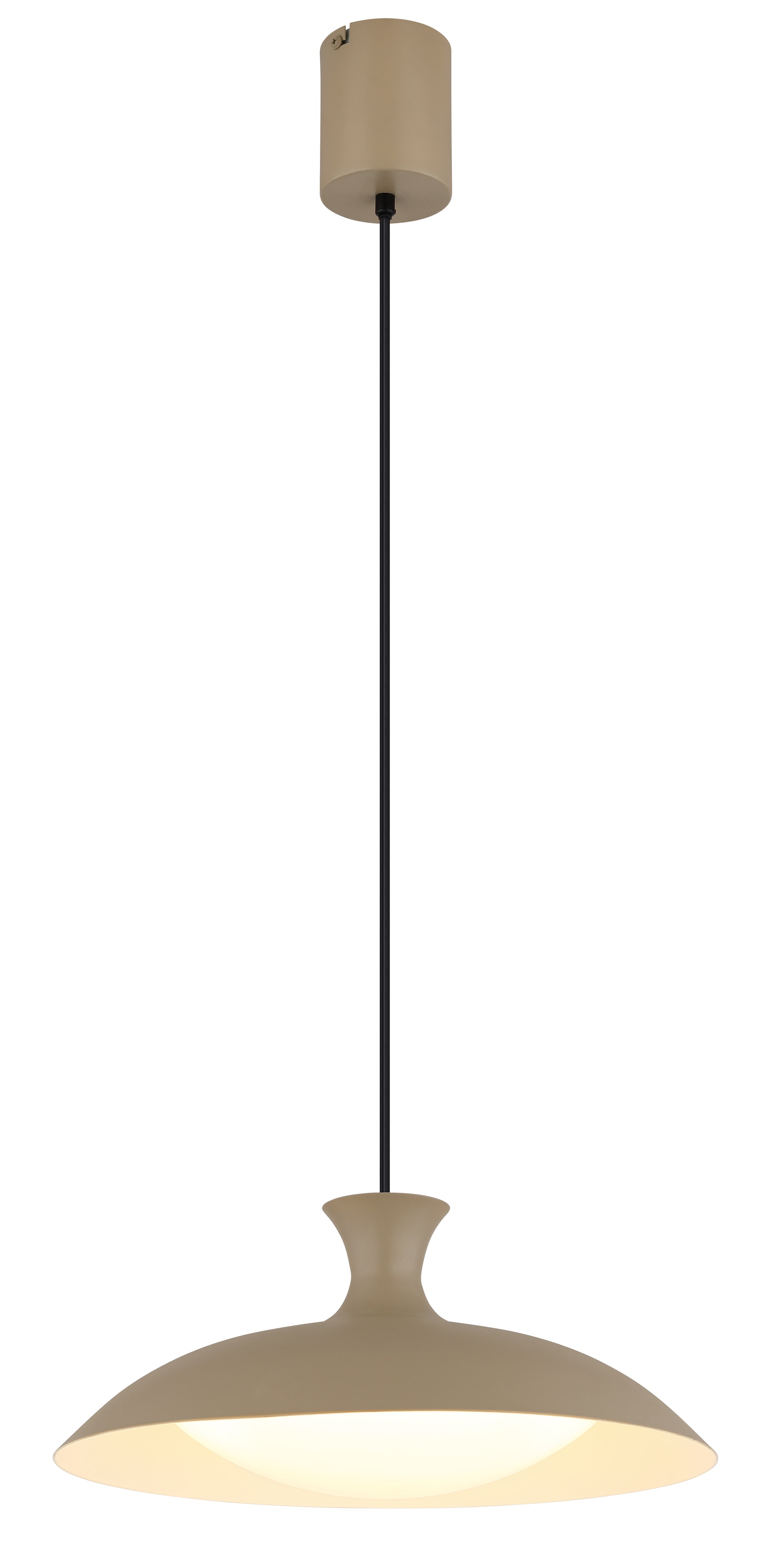 GLOBO LIGHTING Hängeleuchte »ROCHA« LED-Modul 1 Stk. warmweiß - kaltweiß Hängelampe Esszimmer-Leuchte Esstischleuchte Wohnzimmer