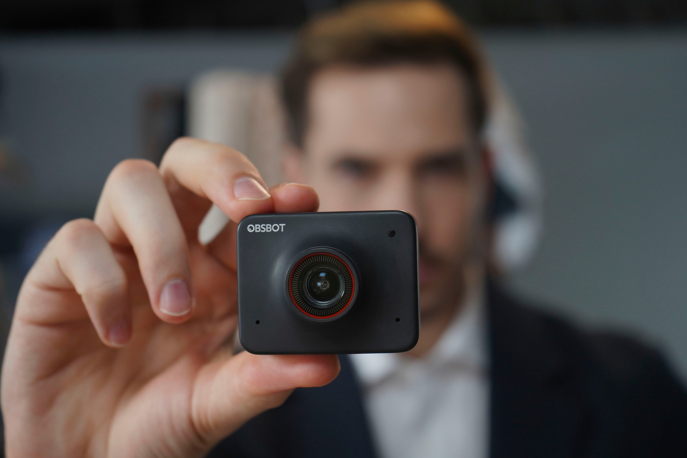 OBSBOT Webcam »Meet 4K«, 4K Ultra HD, professionelle Webcam für Livestreams